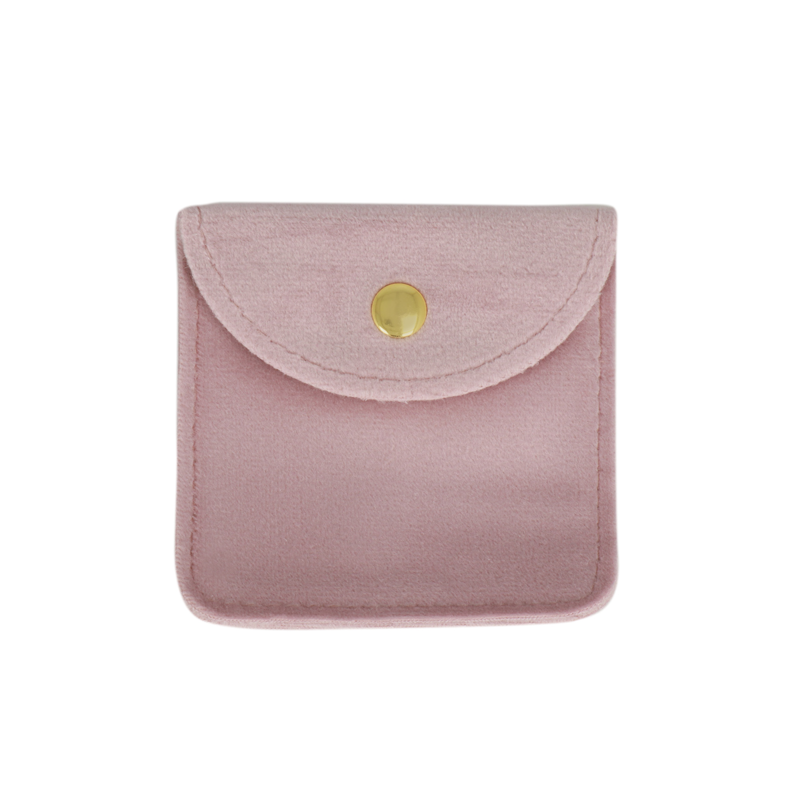 jewels pouches pink velvet 8cm | 2pc