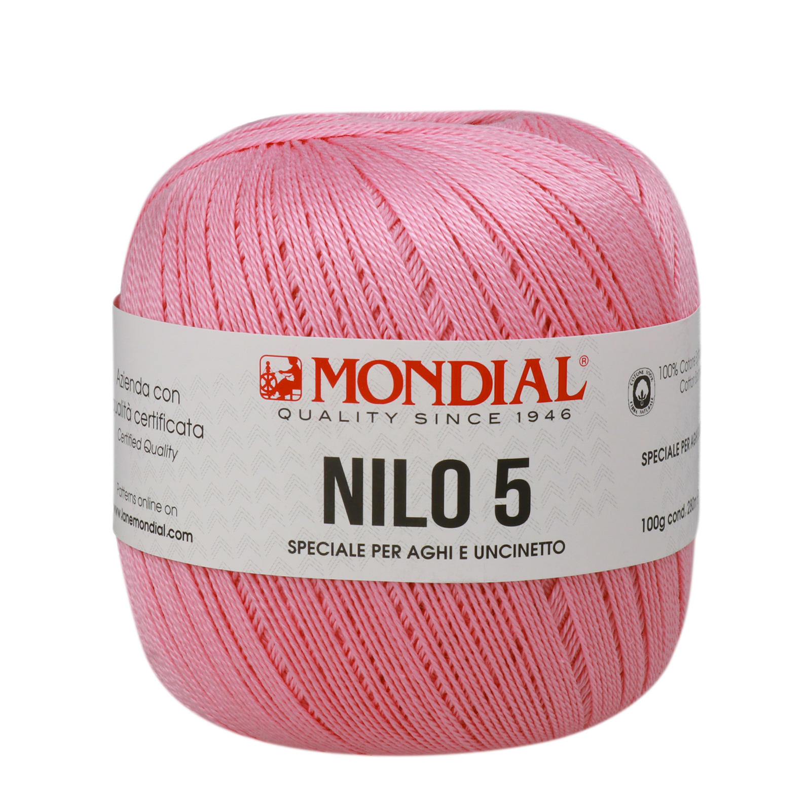 nilo 5 mondial - candy pink (086) - 100gr (280mt) | 1pc