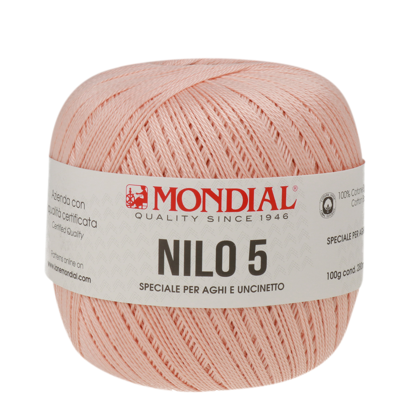 nilo 5 mondial - light pink (107) - 100gr (280mt) | 1pc