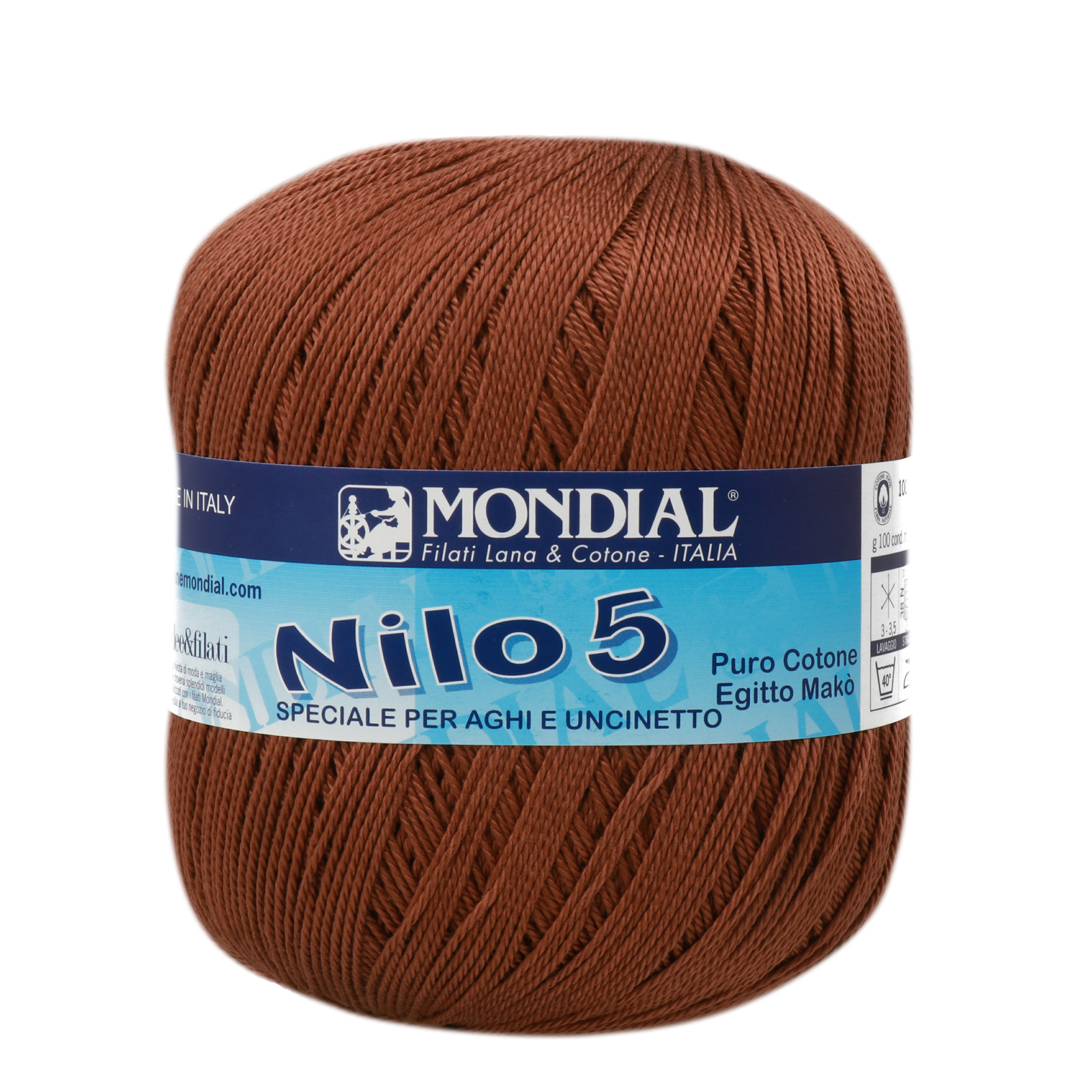 nilo 5 mondial - gianduia (148) - 100gr (280mt) | 1pc
