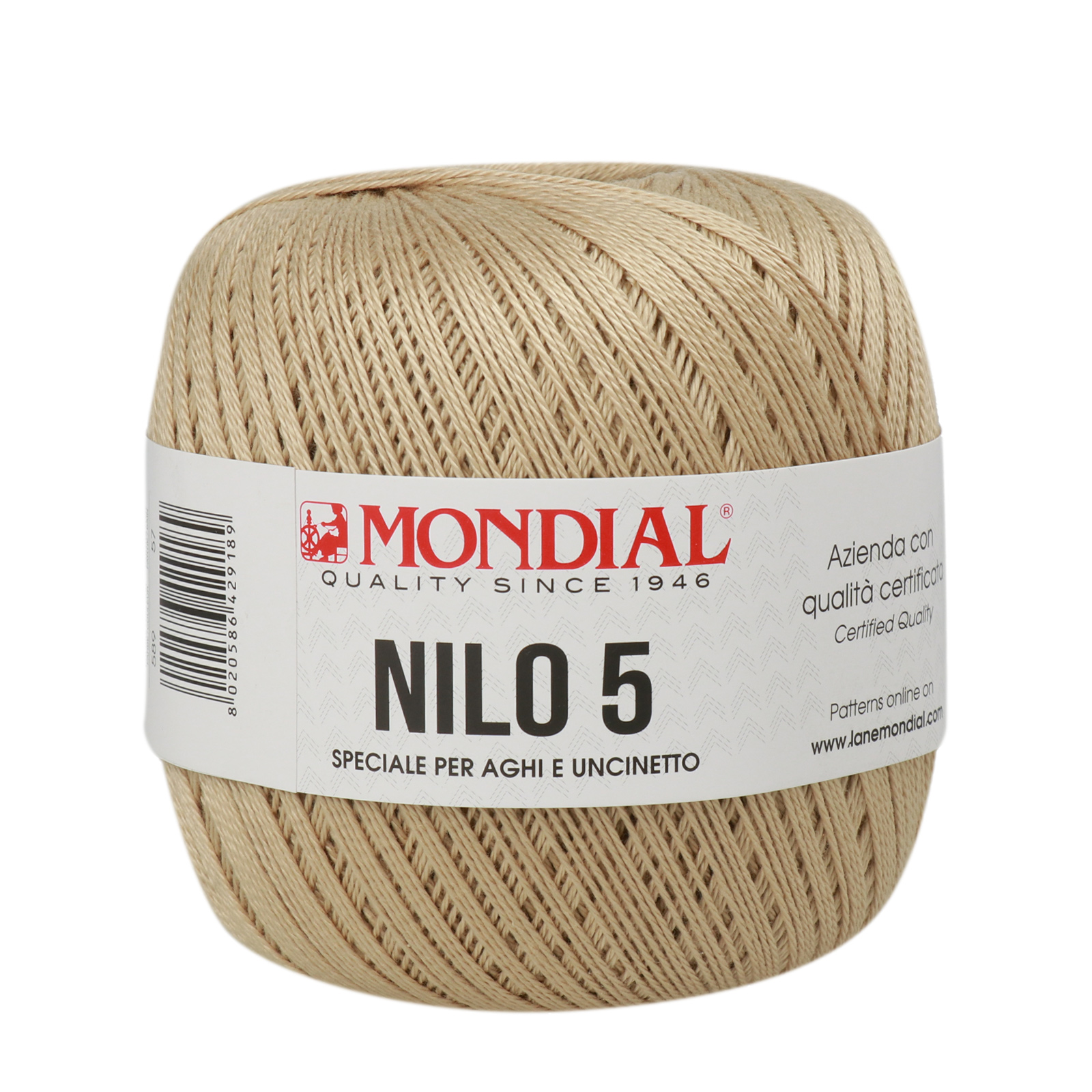 nilo 5 mondial - linen (589) - 100gr (280mt) | 1pc