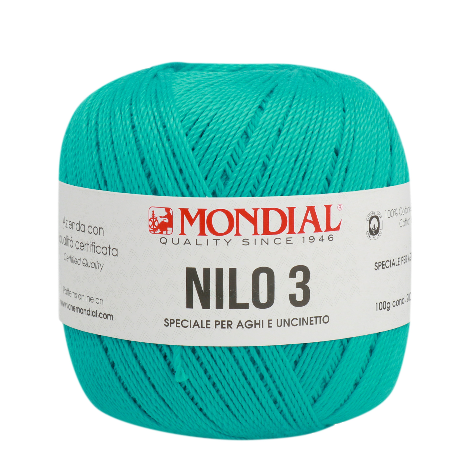 nilo 3 mondial - blaugrünes grün (047) - 100gr (200mt) | 1st