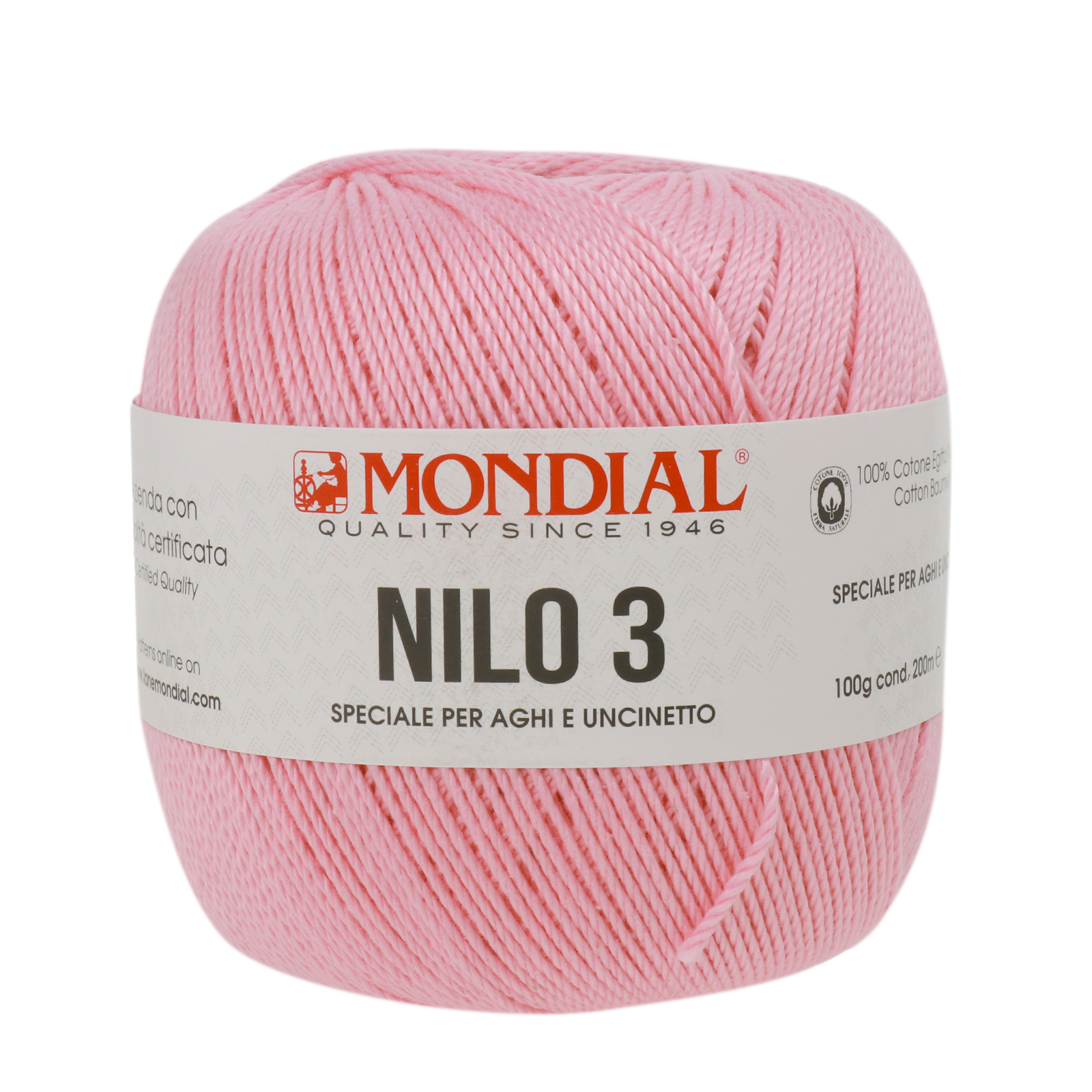 nilo 3 mondial - candy pink (086) - 100gr (200mt) | 1pc