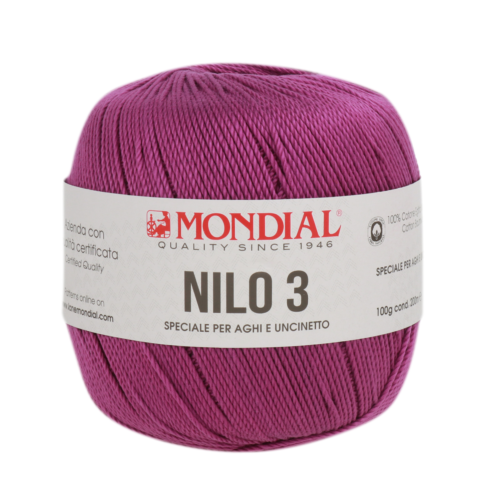 nilo 3 mondial - violet (105) - 100gr (200mt) | 1pc