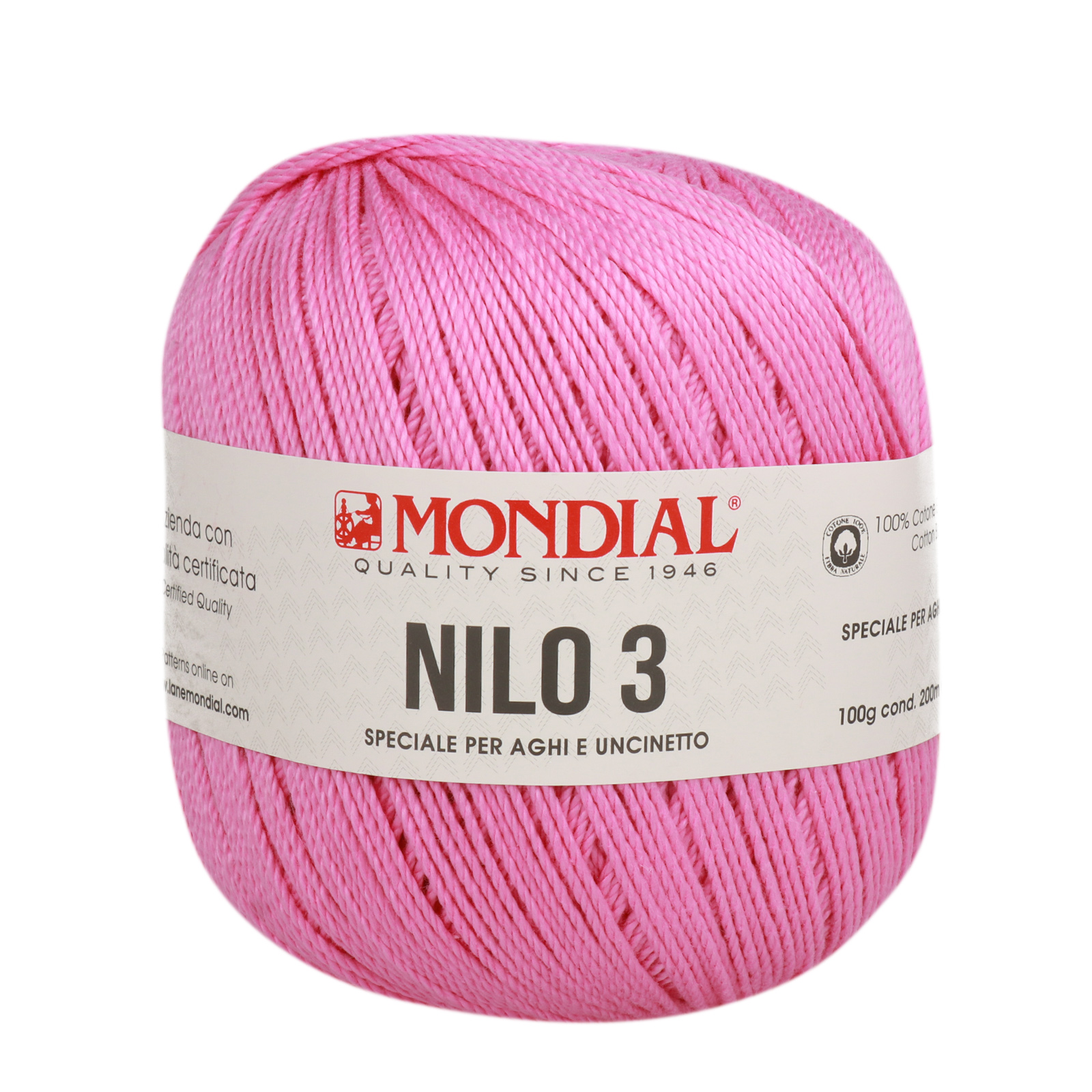 nilo 3 mondial - pinkl quartz (142) - 100gr (200mt) | 1pc