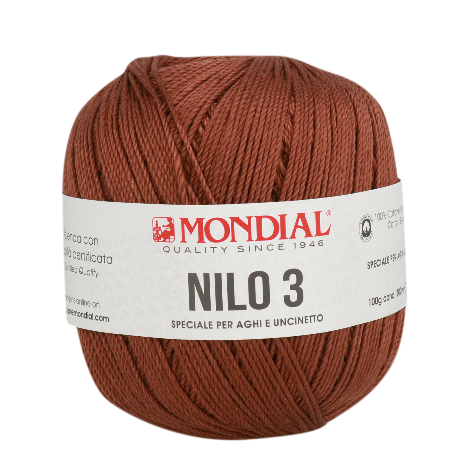 nilo 3 mondial - gianduia (148) - 100gr (200mt) | 1pc