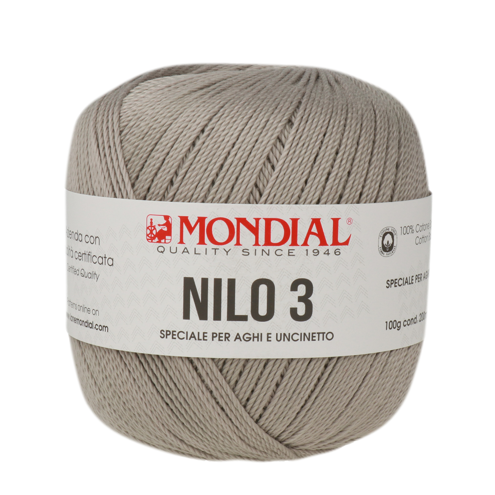nilo 3 mondial - hell grau (207) - 100gr (200mt) | 1st