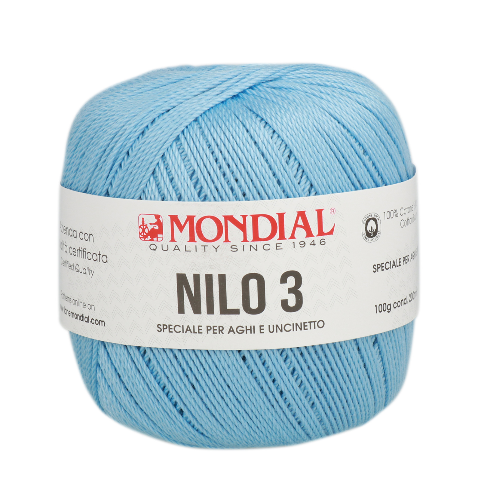 nilo 3 mondial - light blue (846) - 100gr (200mt) | 1pc