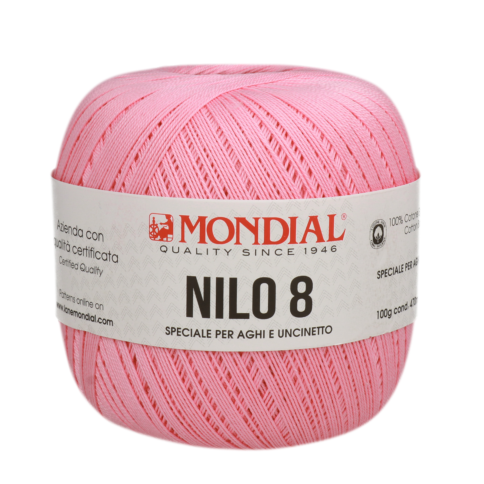 nilo 8 mondial - candy pink (086) - 100gr (470mt) | 1pc