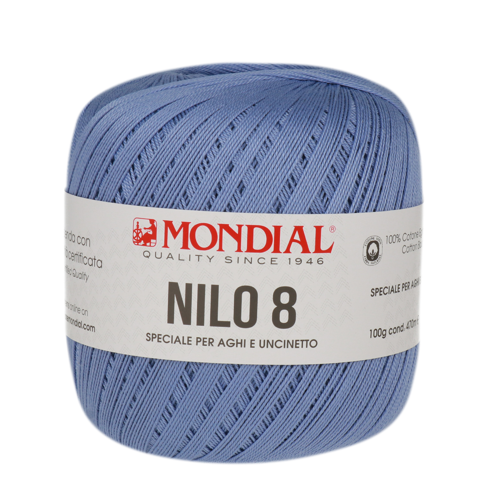 nilo 8 mondial - nimbus blue (110) - 100gr (470mt) | 1pc