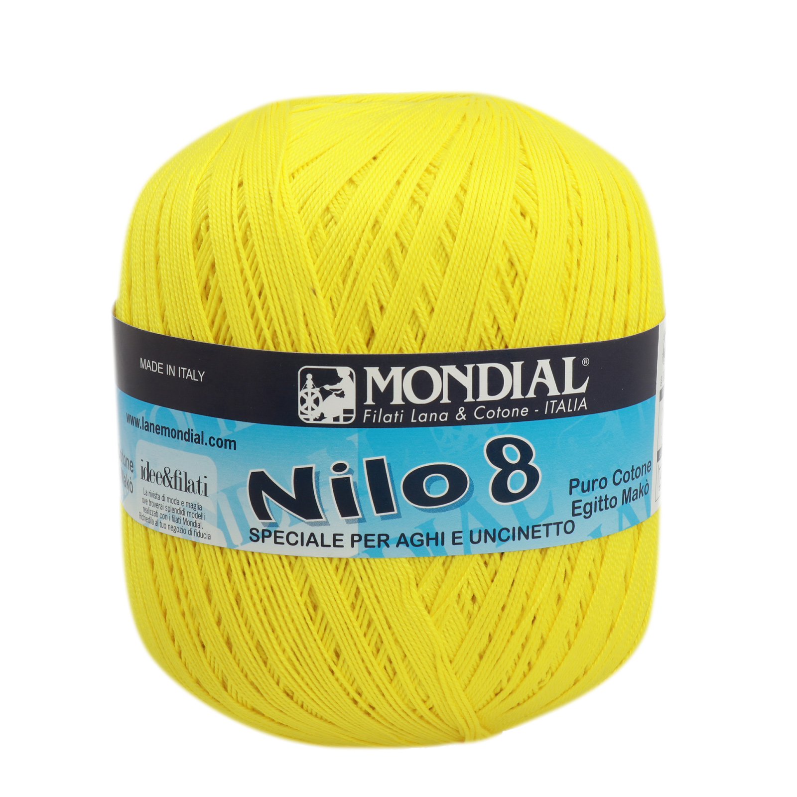 nilo 8 mondial - fluo gelb (144) - 100gr (470mt) | 1st