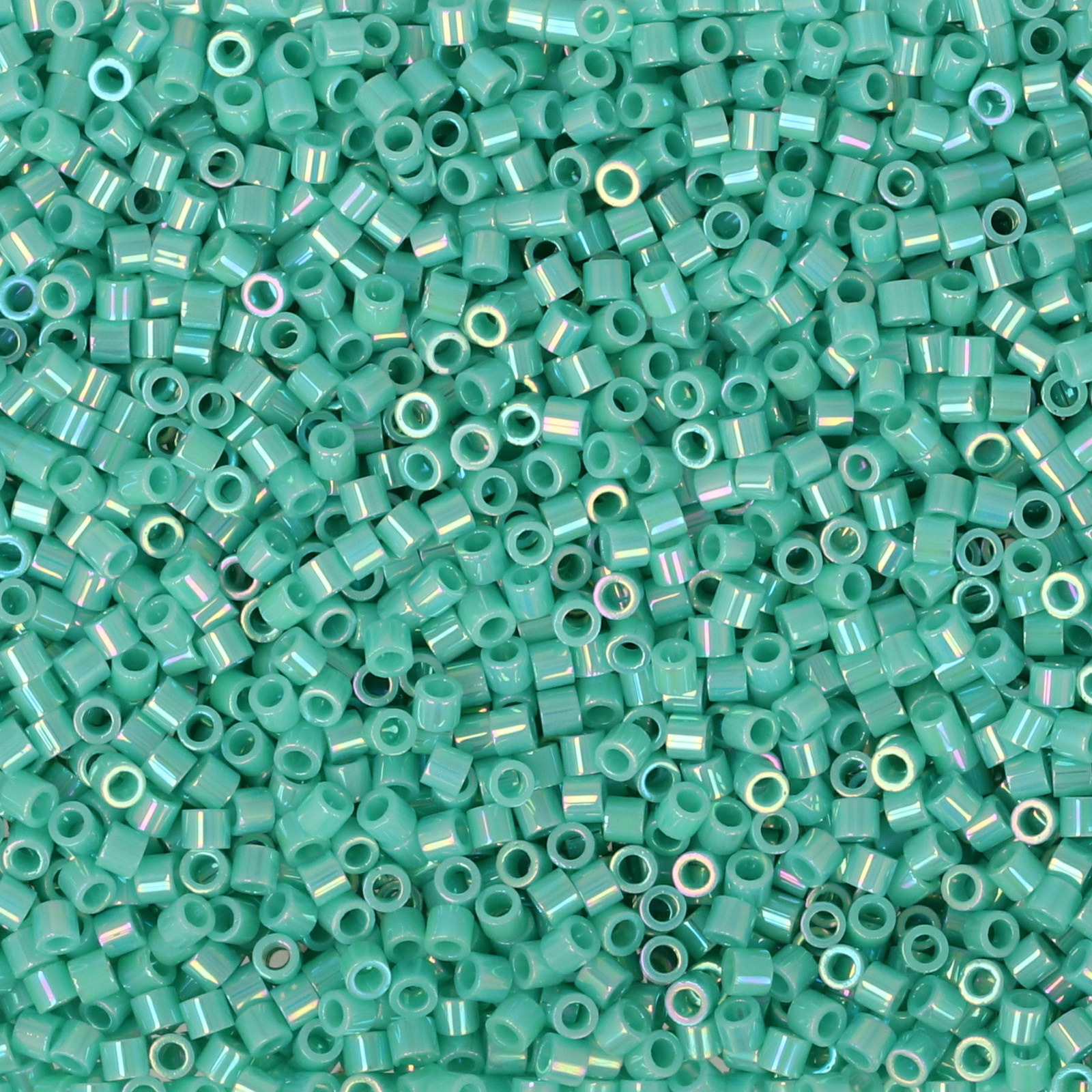 miyuki delica 15/0 - opaque ab turquoise | 5gr