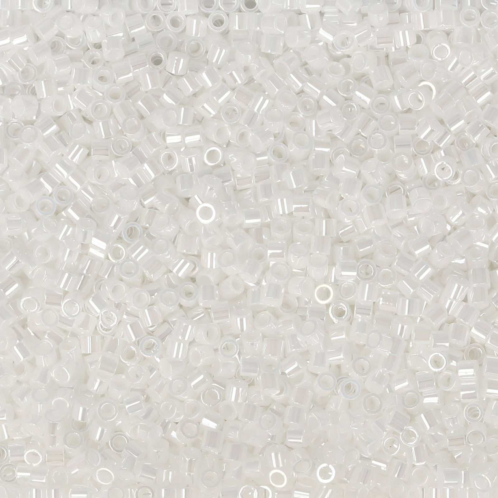 miyuki delica 15/0 opaque white pearl ceylon | 5gr