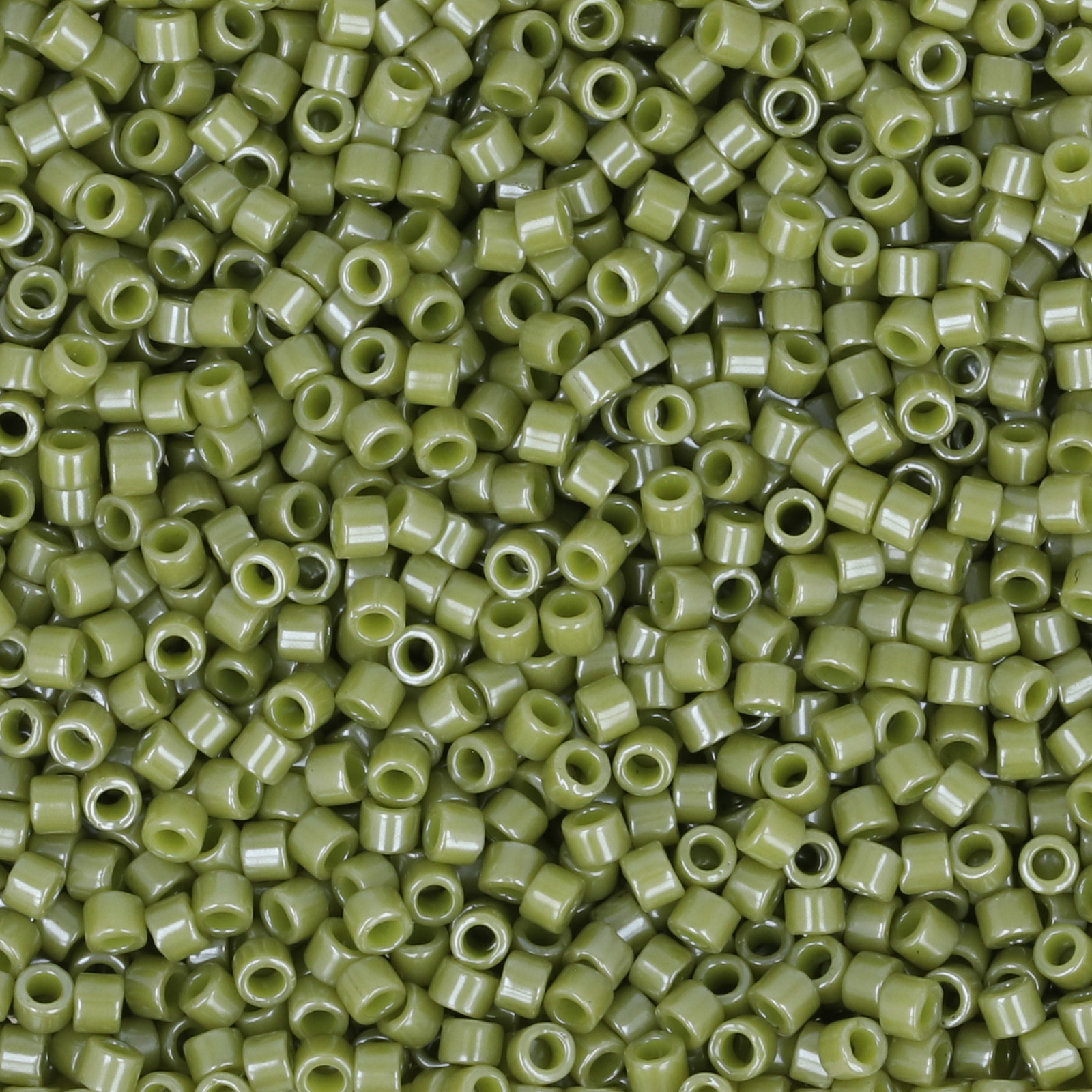 miyuki delica 11/0 - opaque cactus green | 8gr