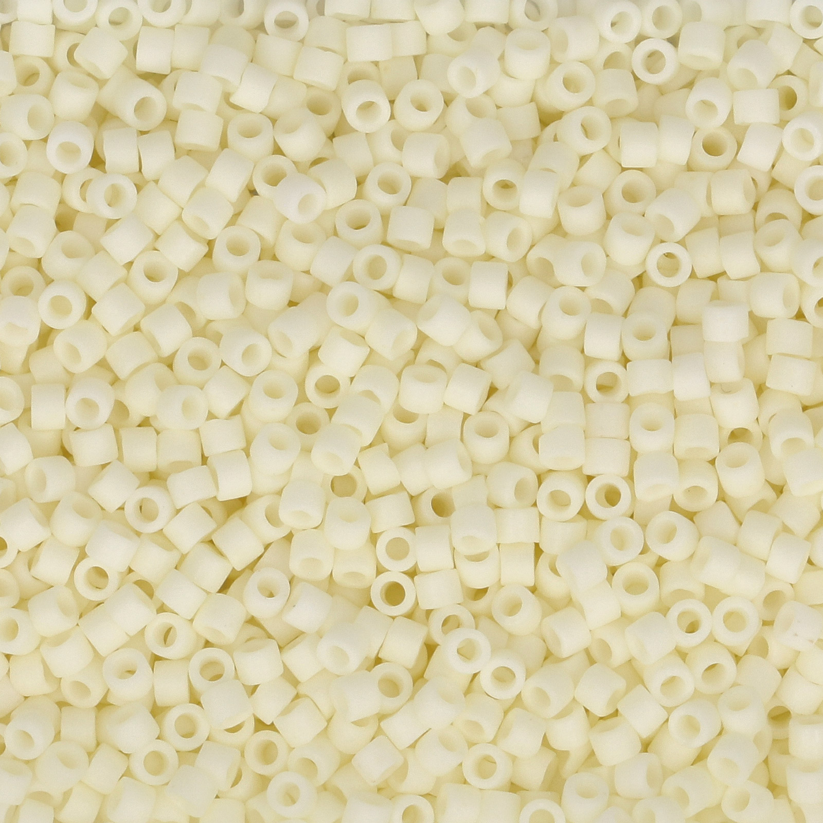 miyuki delica 11/0 - matte opaque cream | 8gr