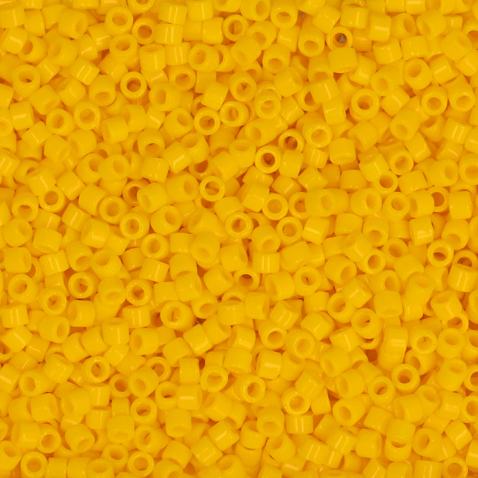 miyuki delica 11/0 - opaque canary | 8gr