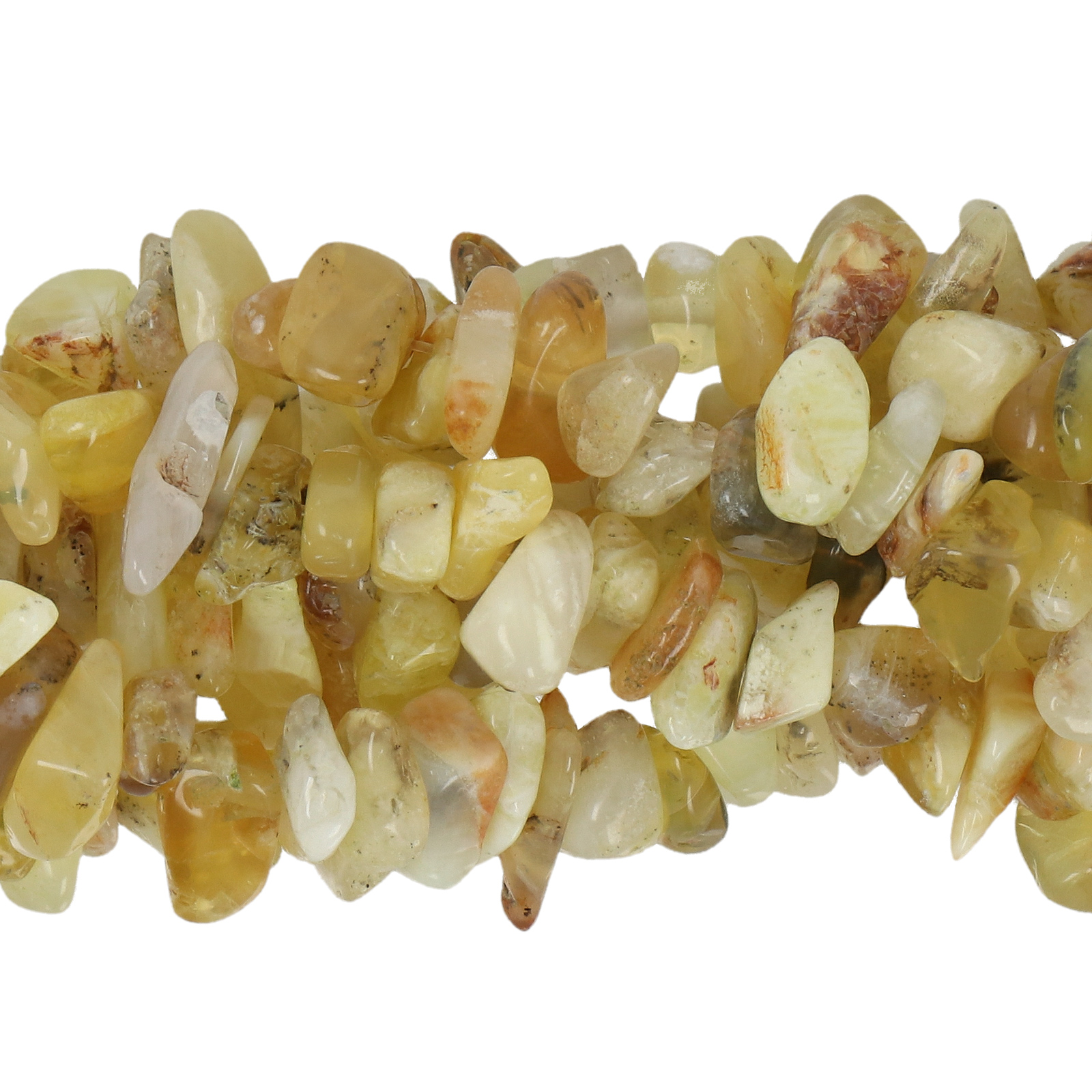 opale gelb chips 5-10mm | strang 80/85cm