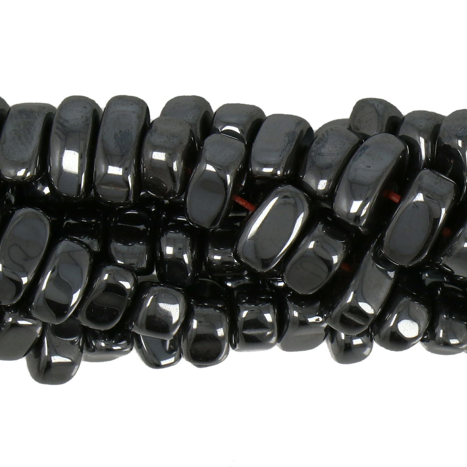 hematite chips 8x5mm aprox | 15/16-inch strand