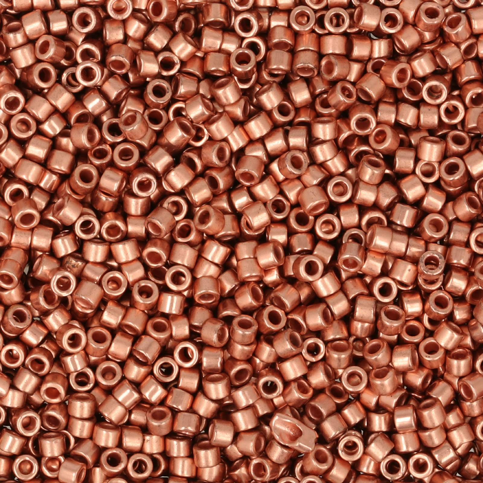 miyuki delica 11/0 - metallic bright copper plated | 8gr