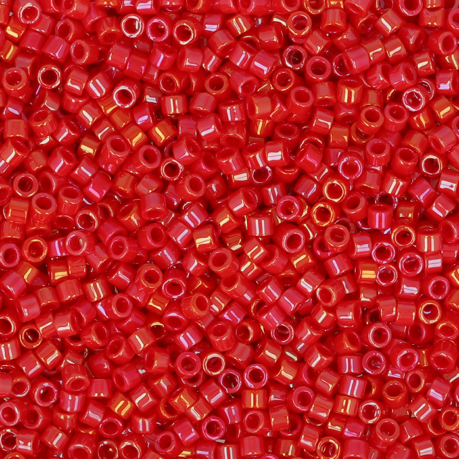 miyuki delica 11/0 - opaque red luster | 8gr