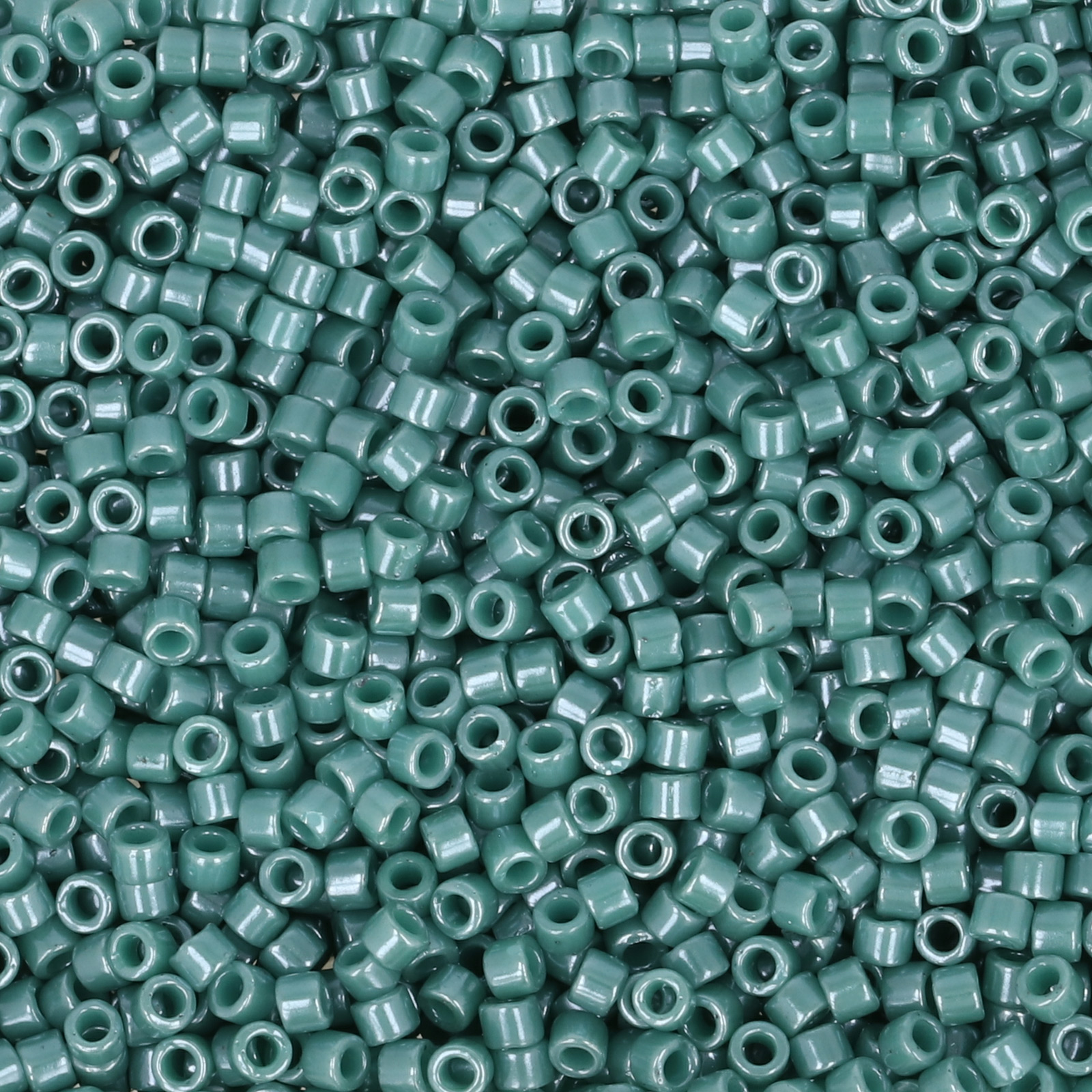 miyuki delica 11/0 - opaque dark teal | 8gr