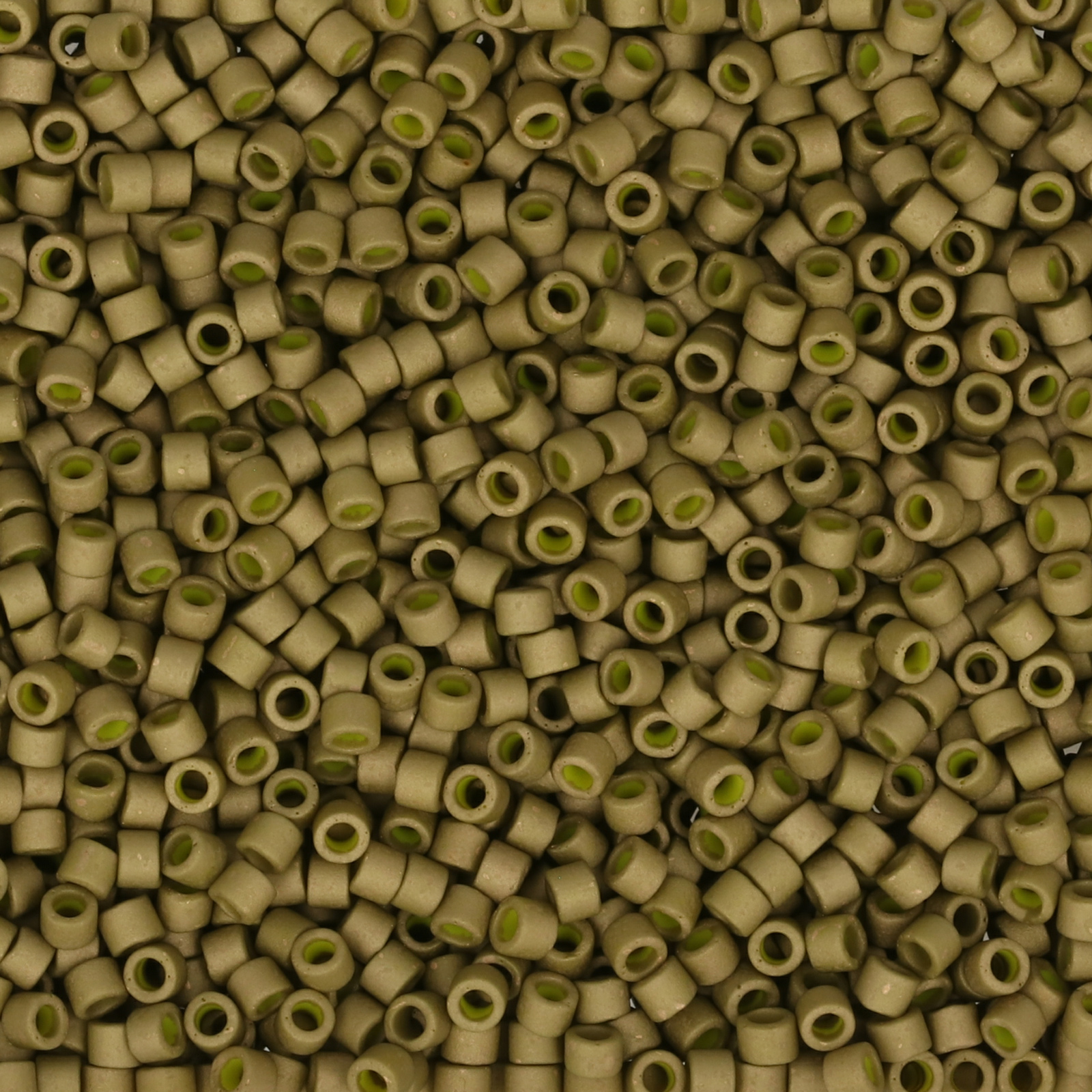 miyuki delica 11/0 - metallic matte golden olive | 8gr