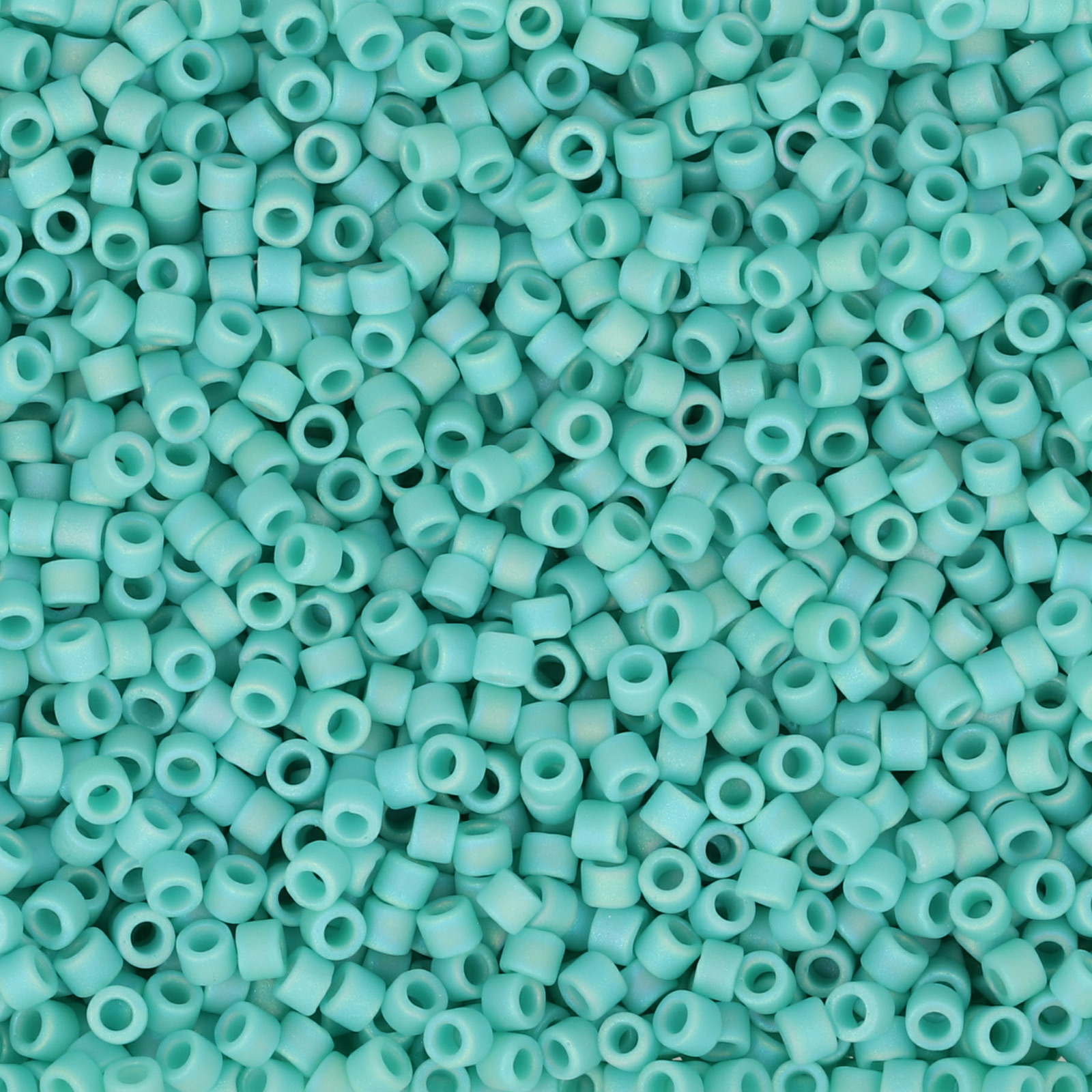 miyuki delica 11/0 - matte opaque ab turquoise | 8gr