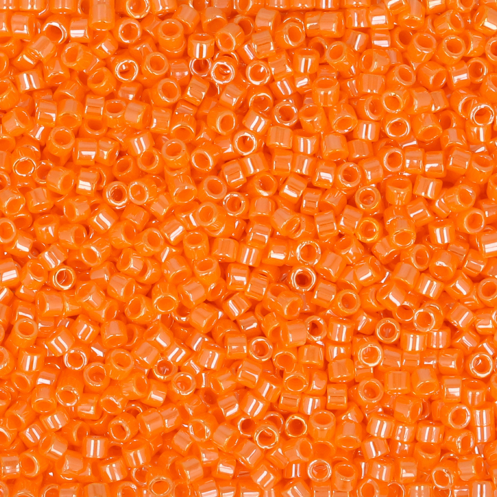 miyuki delica 11/0 - opaque mandarin luster | 8gr