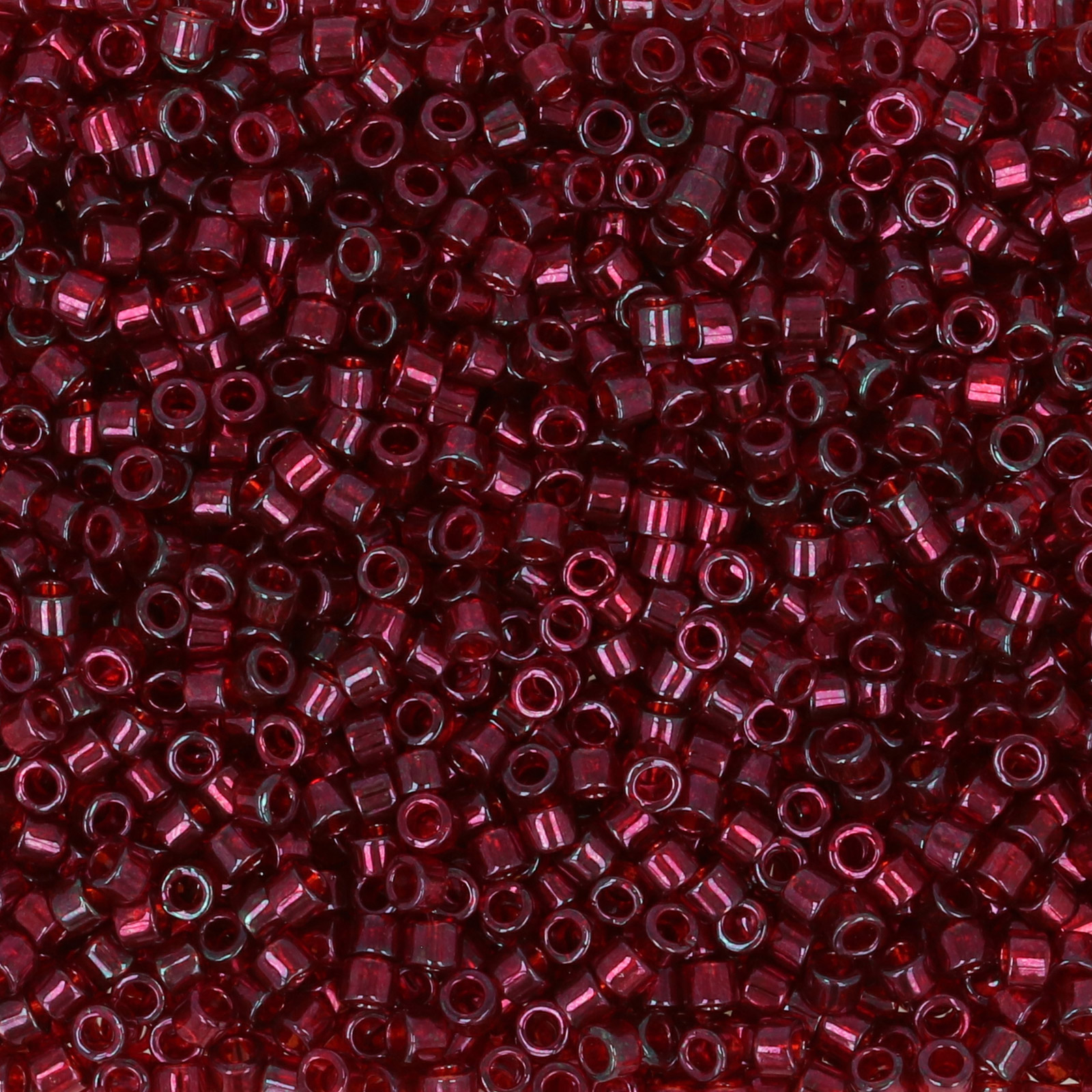 miyuki delica 11/0 - transparent garnet gold luster | 8gr
