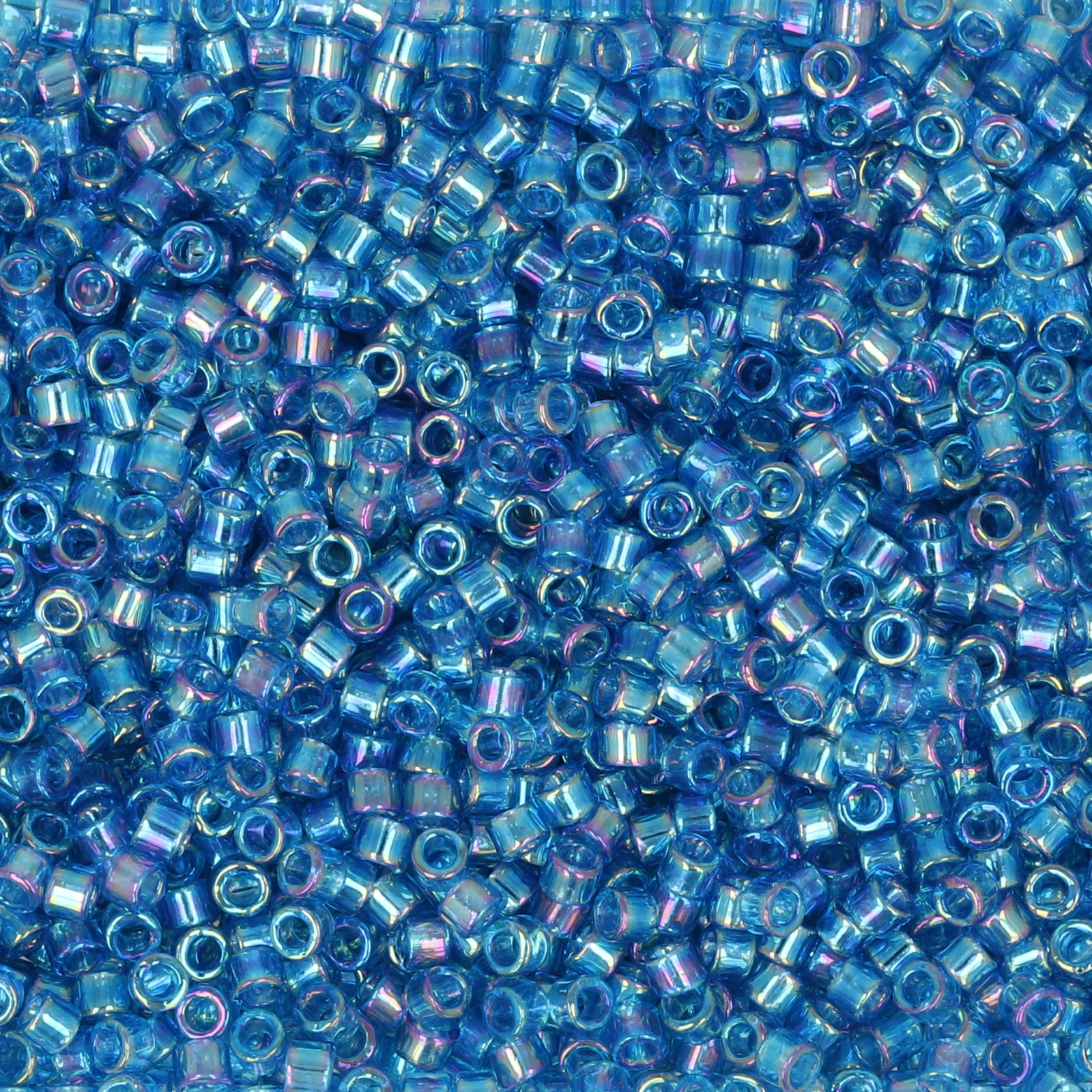 miyuki delica 11/0 - transparent aquamarine ab | 8gr