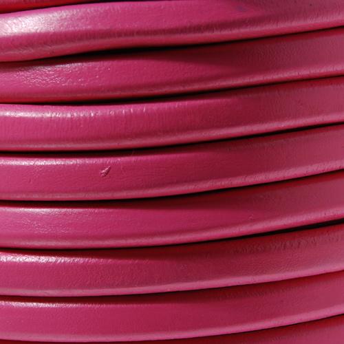 regaliz leather - fuchsia 10x6mm | 20cm