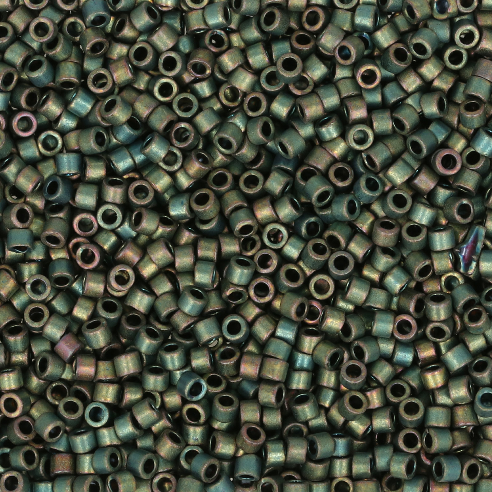 miyuki delica 11/0 - metallic matte blue/green iris | 8gr