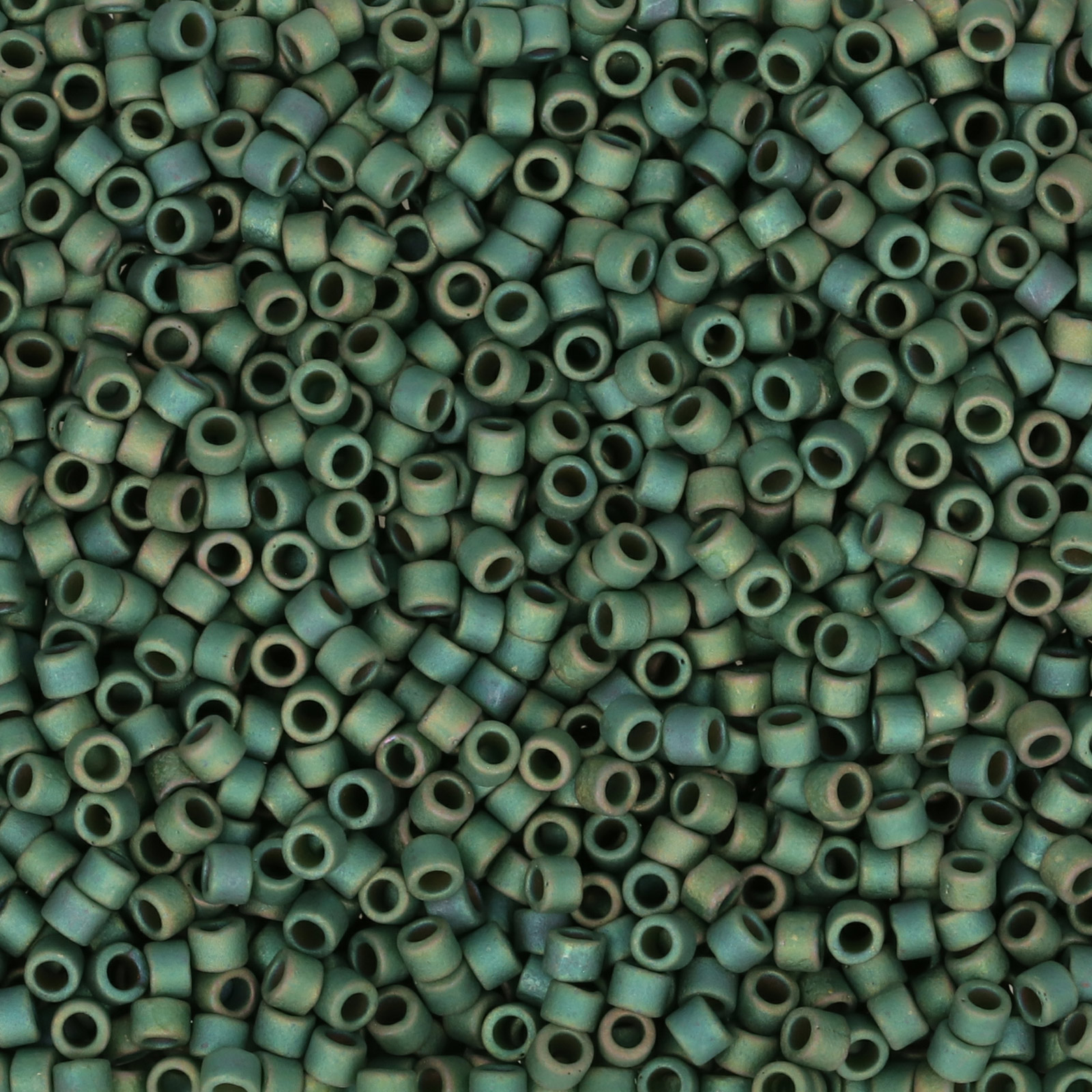 miyuki delica 11/0 - metallic matte leaf green | 8gr