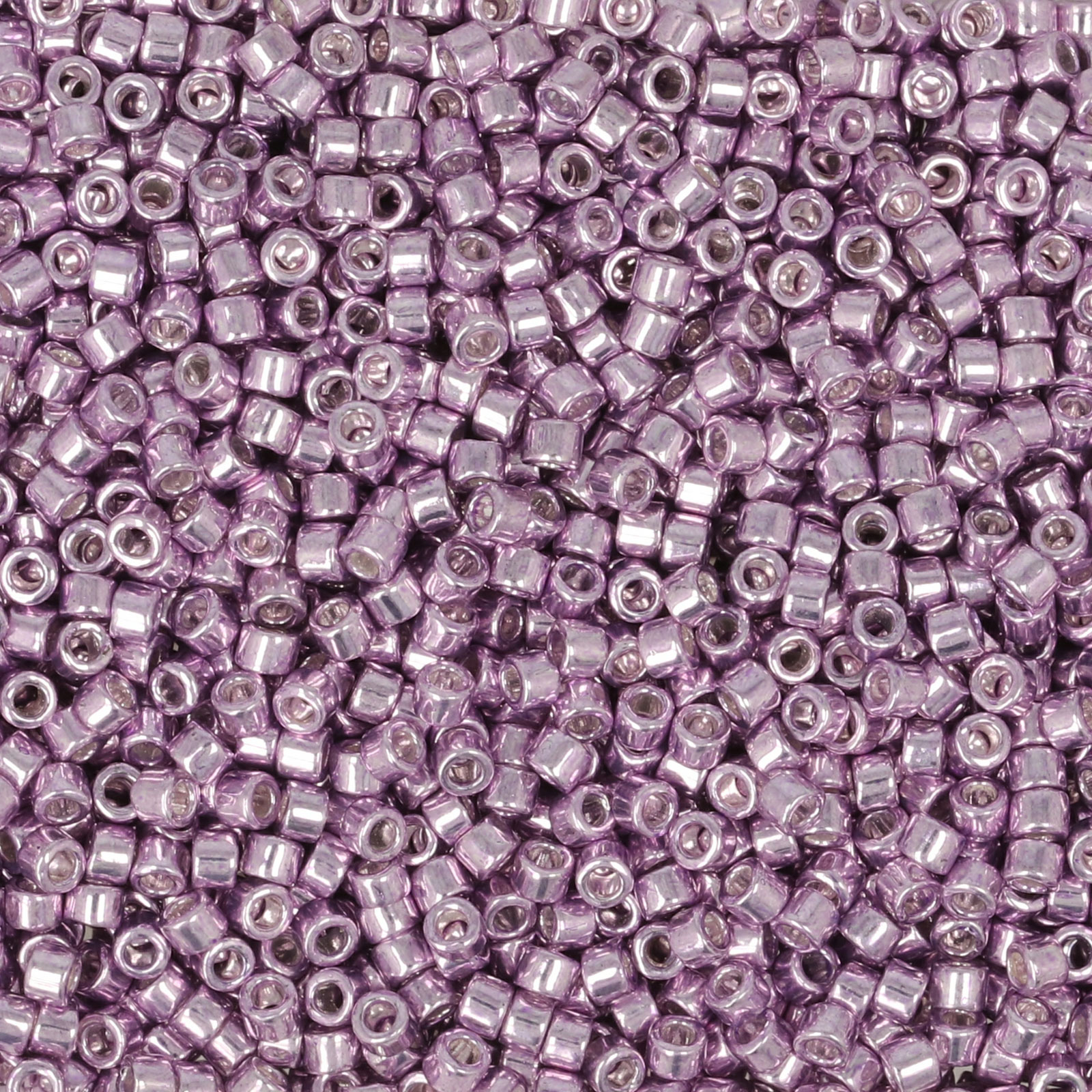 miyuki delica 11/0 - dyed galvanized dark rose | 8gr