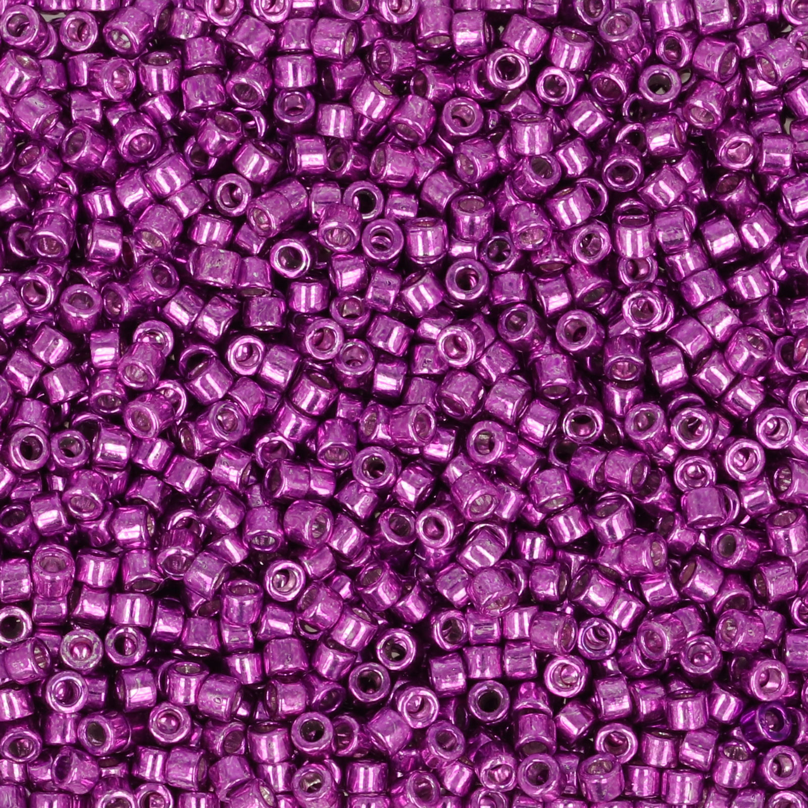 miyuki delica 11/0 - dyed galvanized fuchsia | 8gr