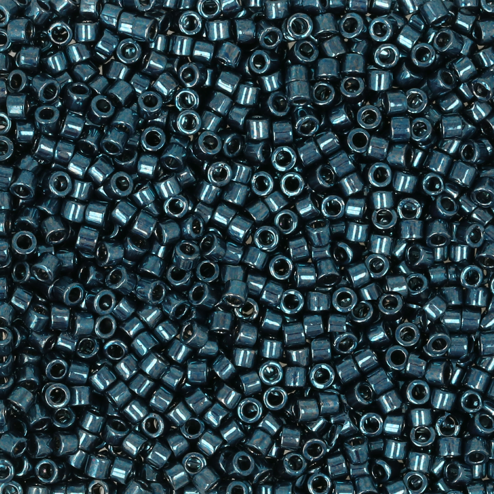 miyuki delica 11/0 - dyed galvanized dark teal | 8gr