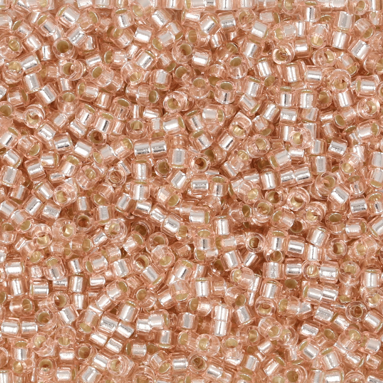 miyuki delica 11/0 - silver-lined pink mist | 8gr