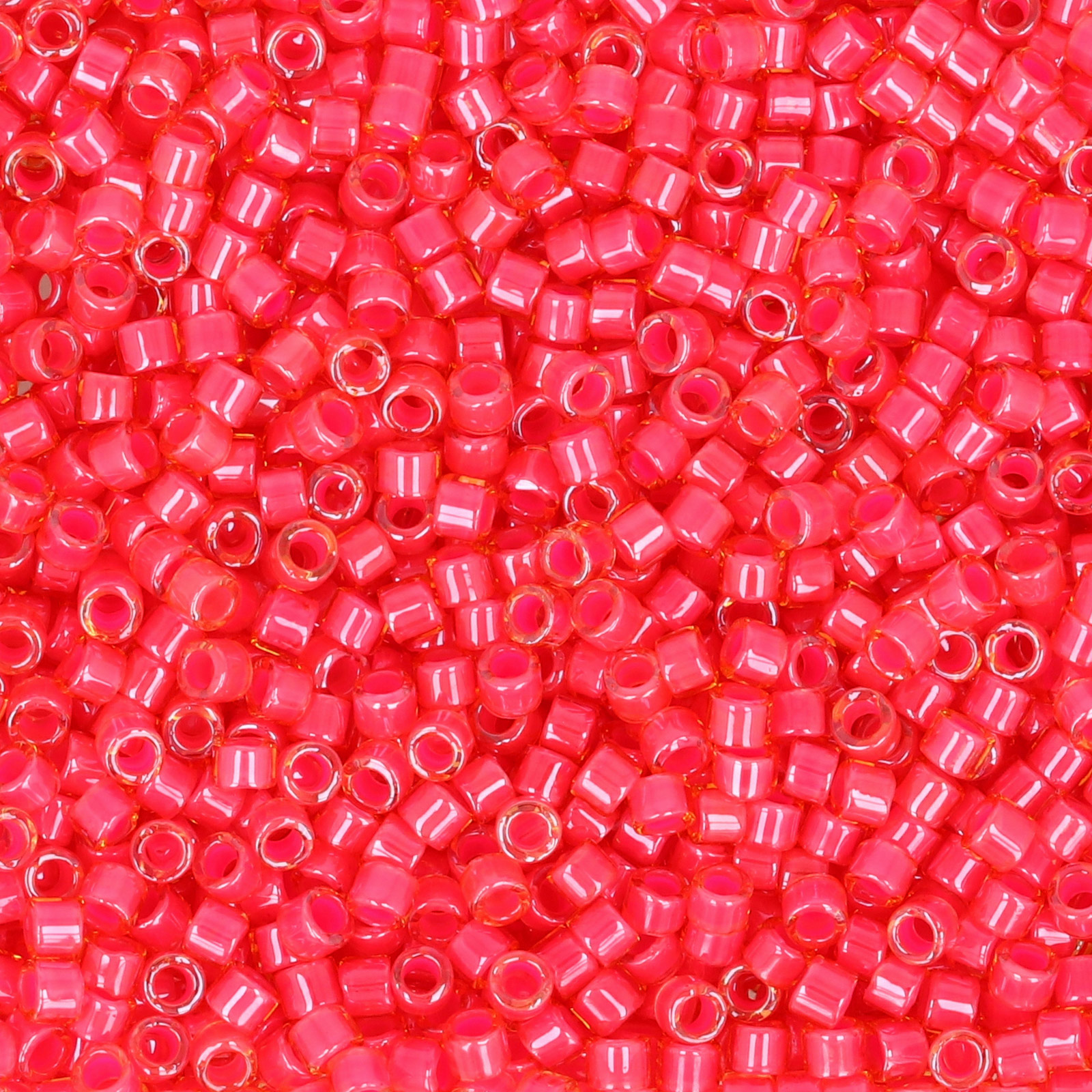 miyuki delica 11/0 - luminous poppy red | 8gr
