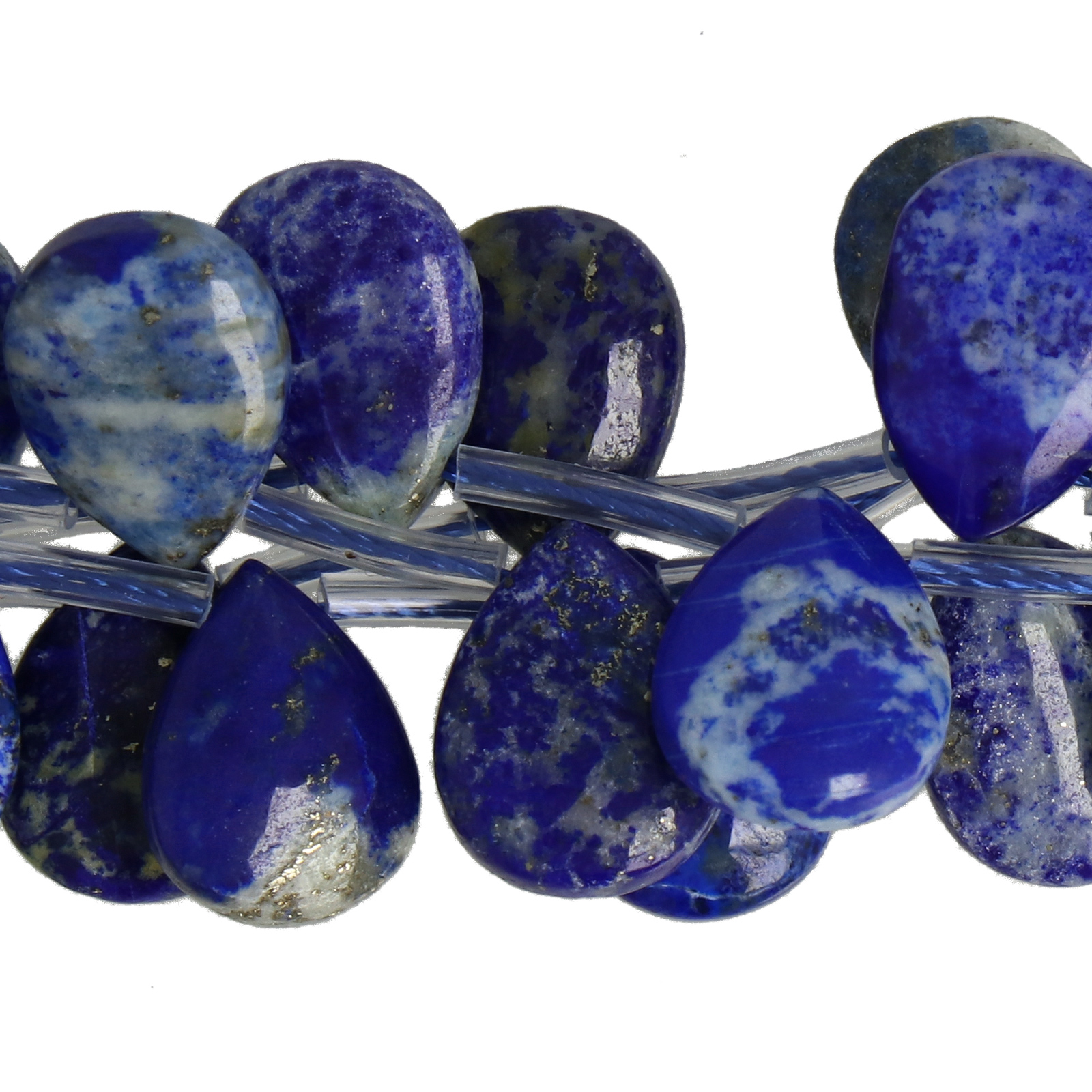 denim lapis lazuli tropfen 14x10mm | 4st