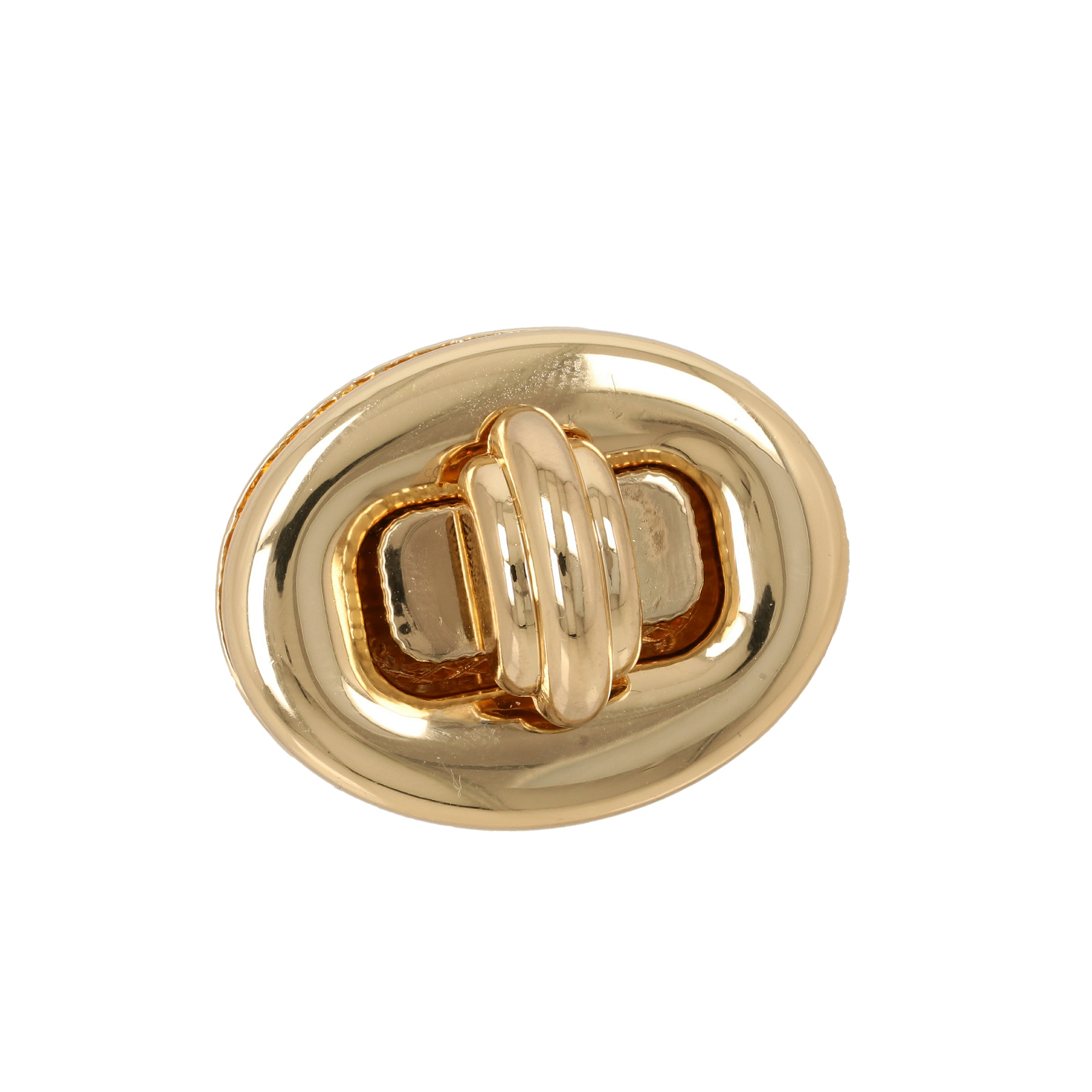 drehverschluss gold oval 30x23,5mm | 1st