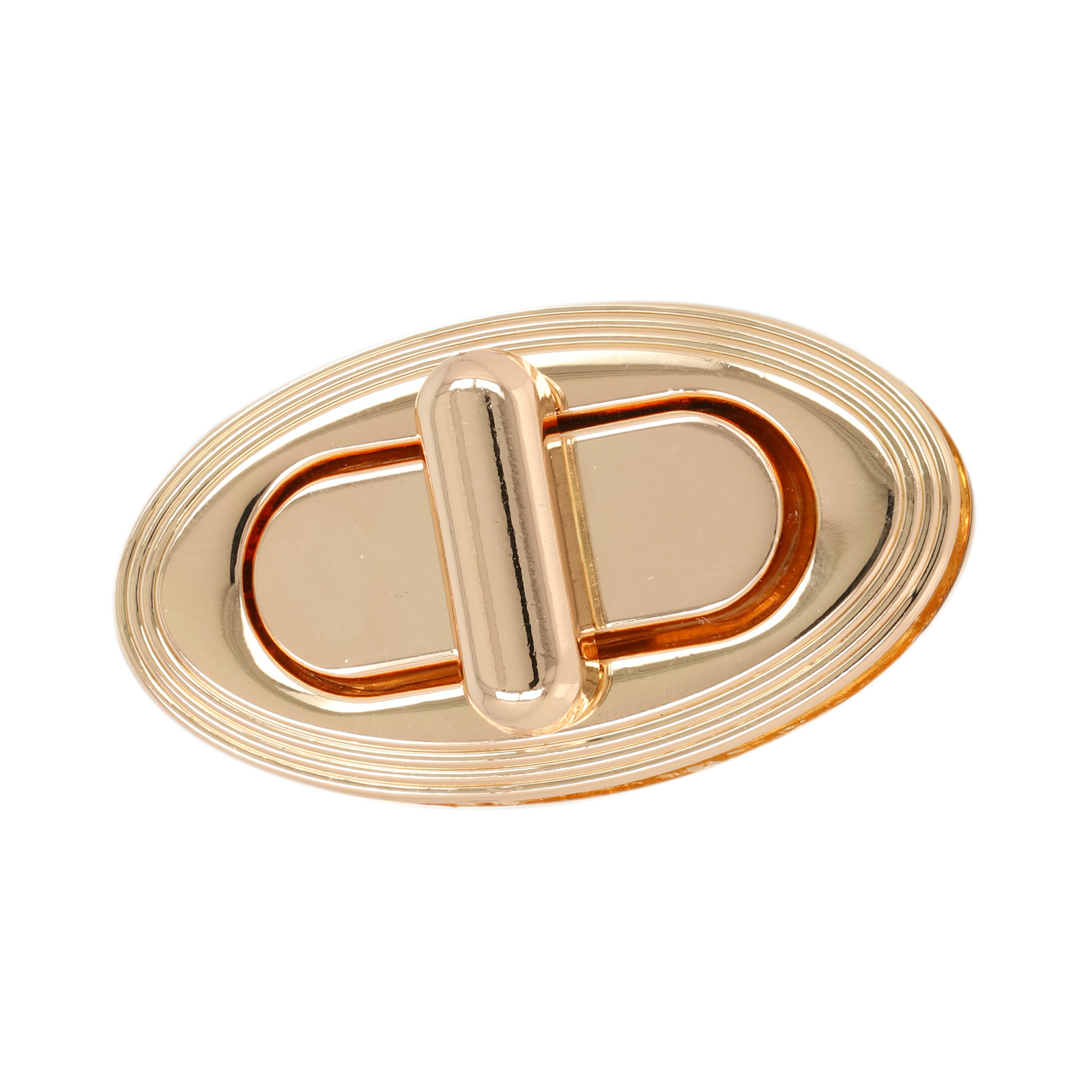 bag clasp gold turn clasp oval 44,5x25mm | 1pc