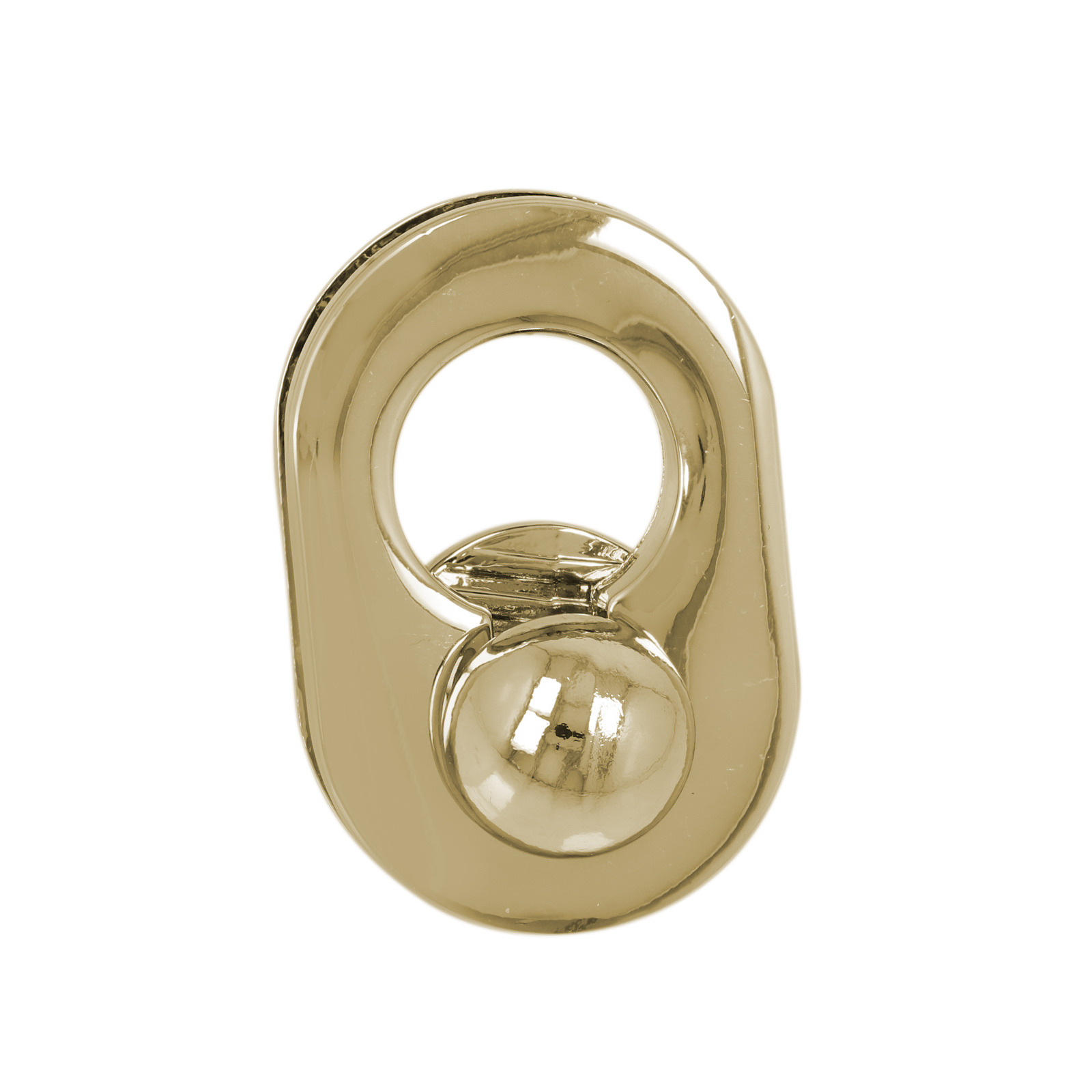 drehverschluss gold oval 38x26mm | 1st