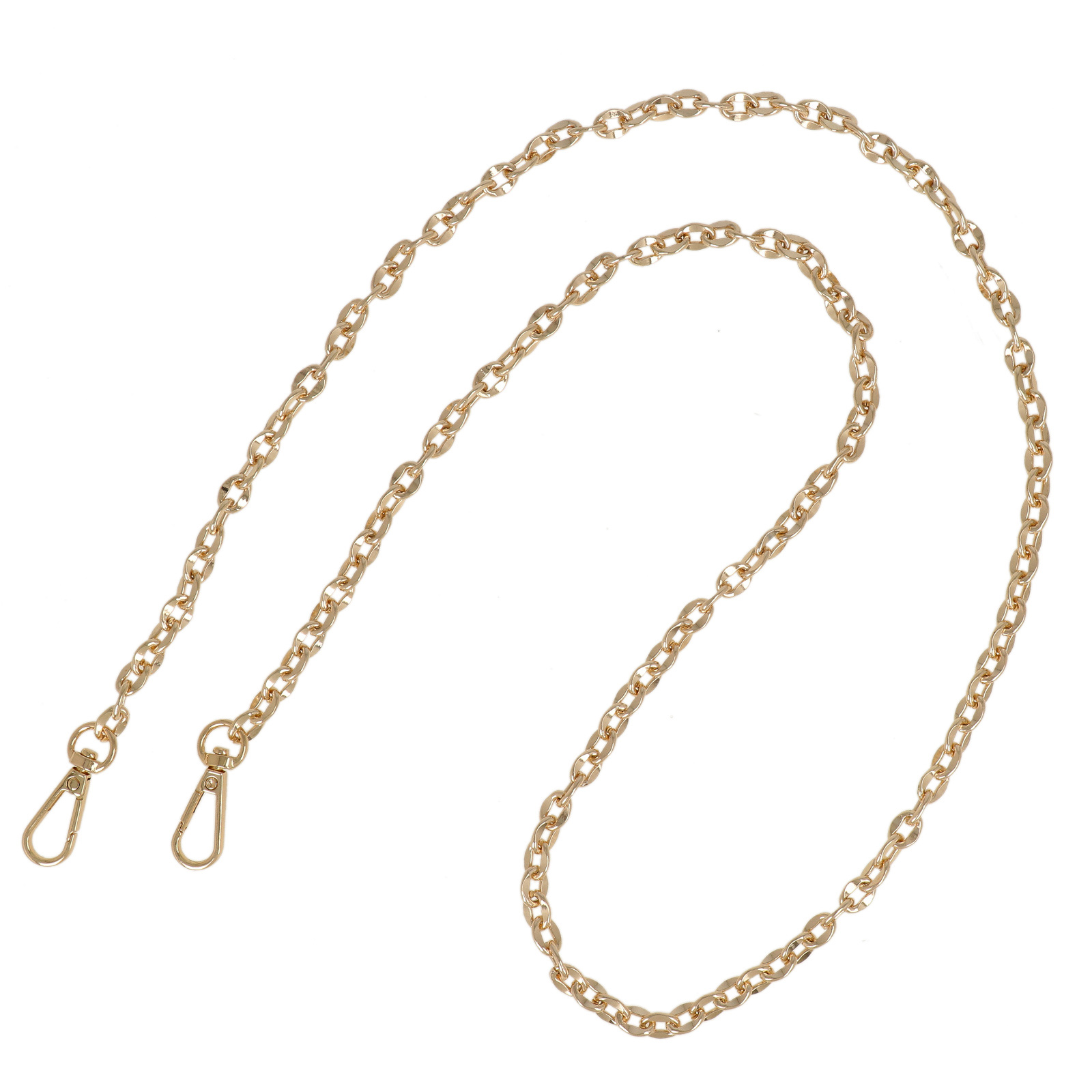 bag chain gold 10x8mm - 110cm | 1pc