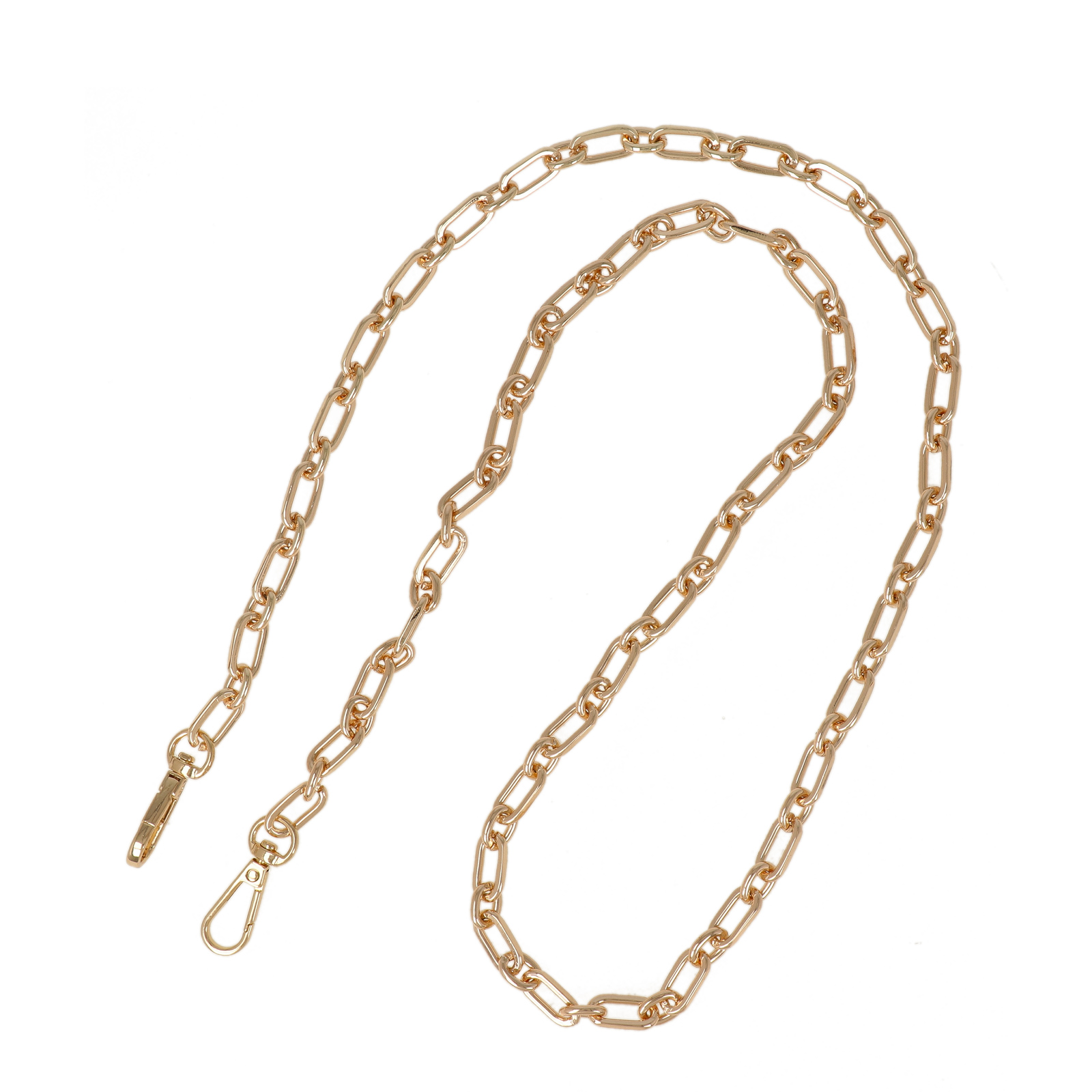 bag chain gold 18x9mm - 110cm | 1pc