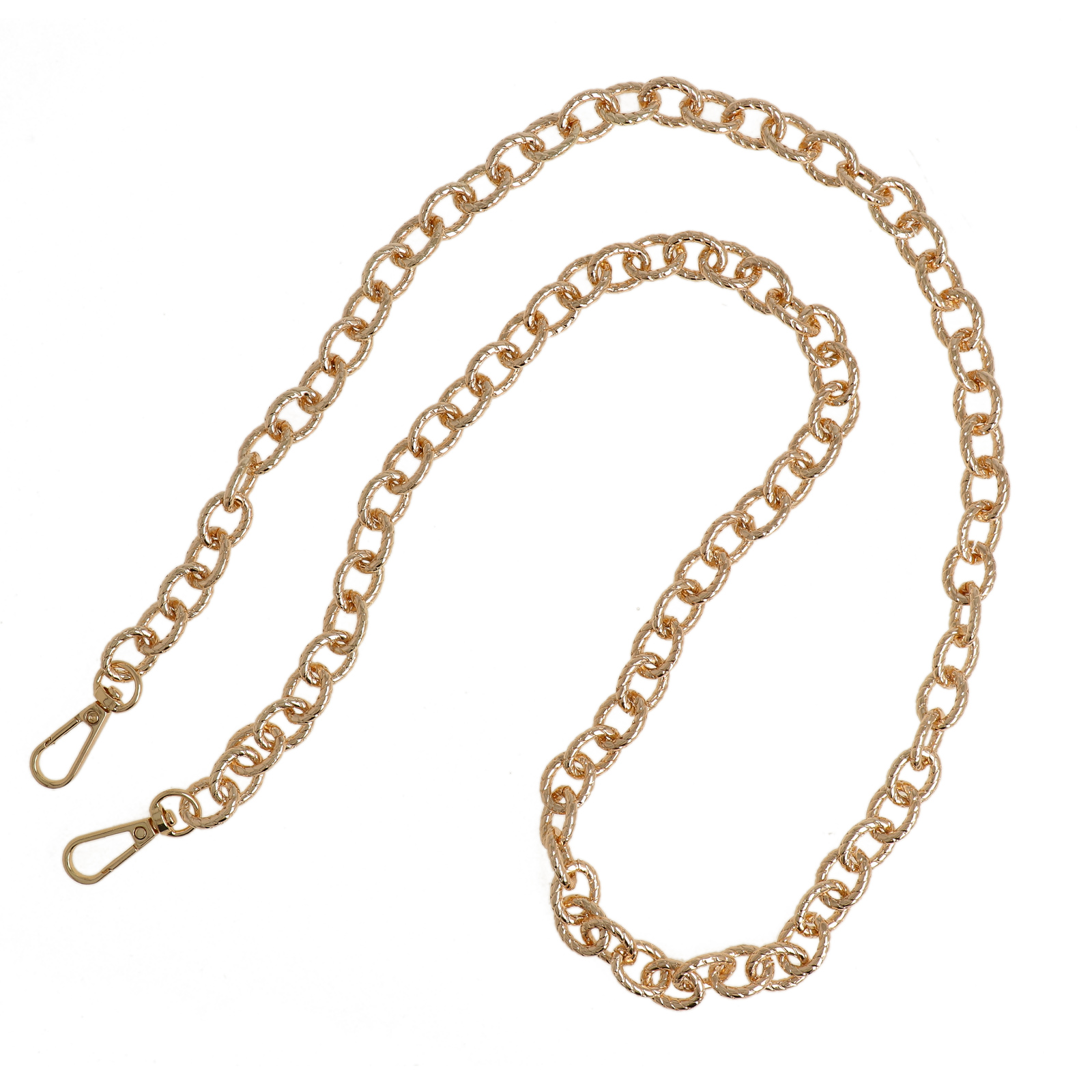 bag chain gold 17x13mm - 110cm | 1pc