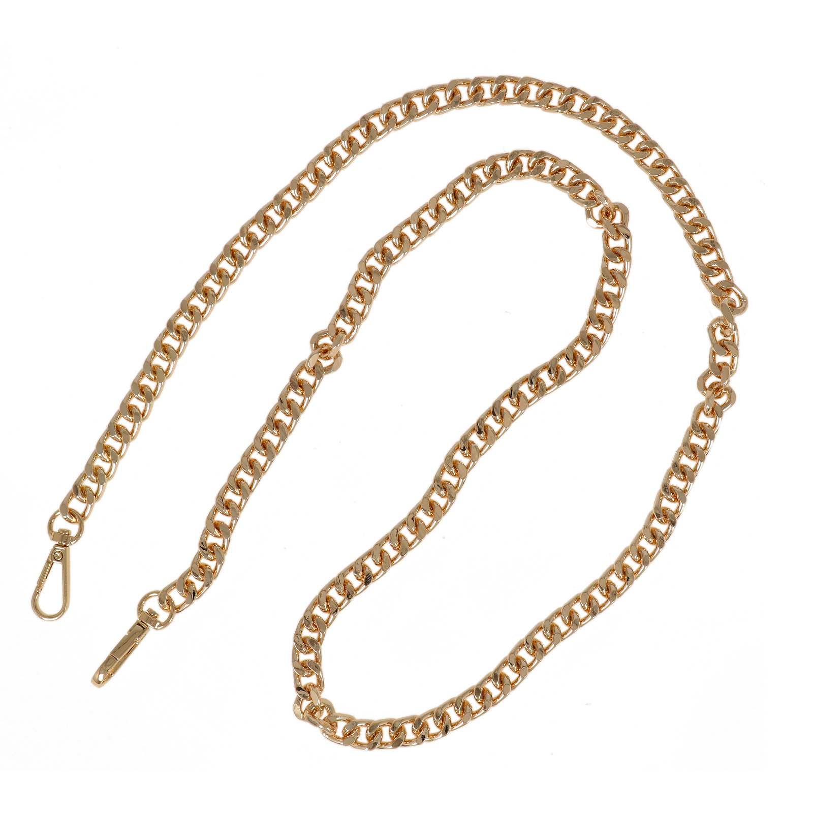 bag chain gold 14x10mm - 110cm | 1pc