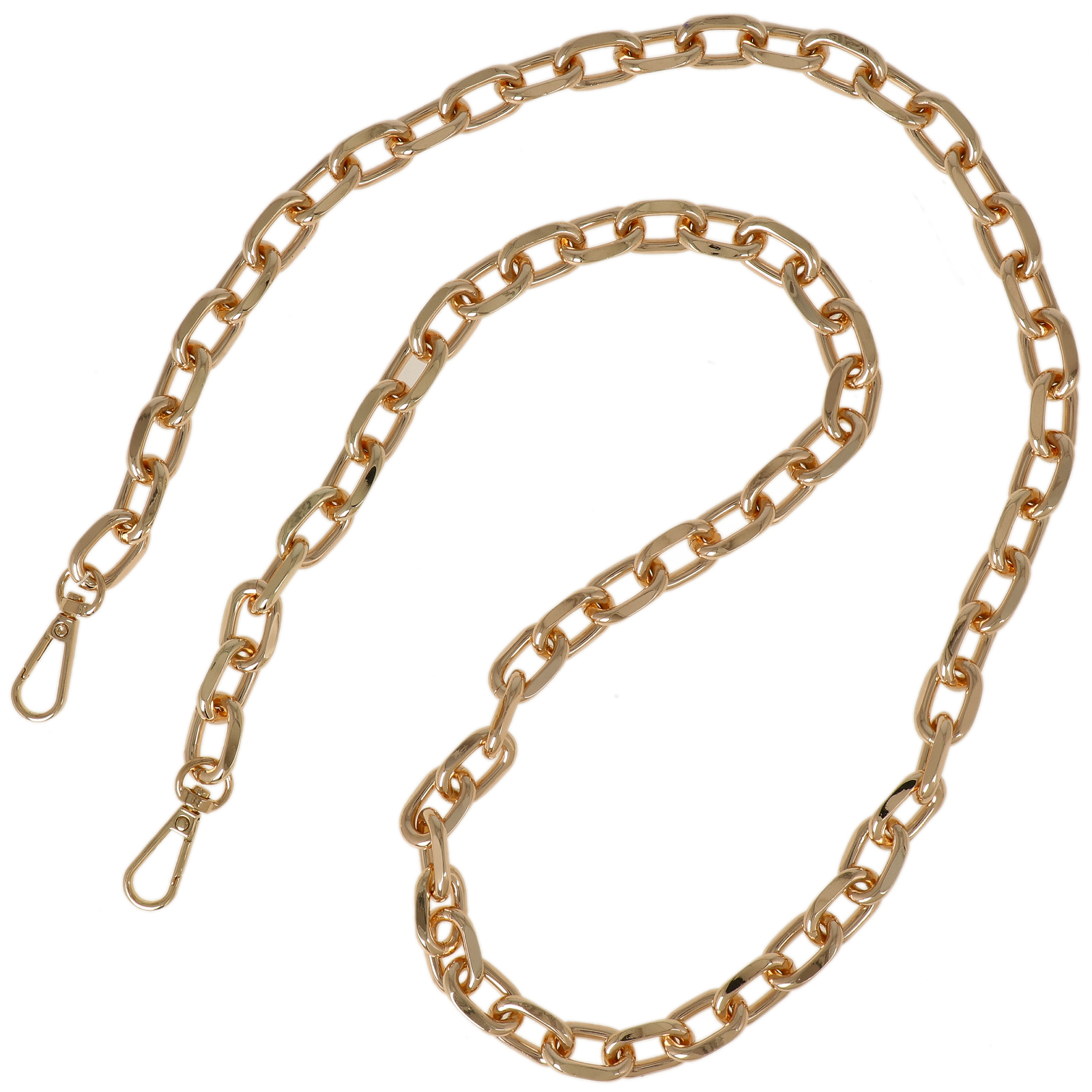 bag chain gold 22x14mm - 110cm | 1pc