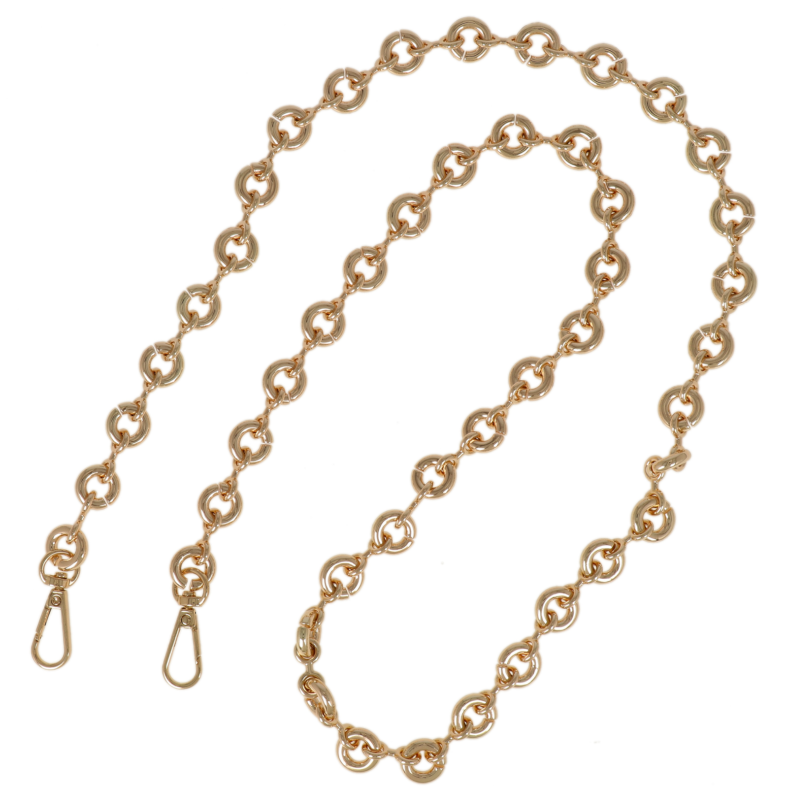 bag chain gold 15mm - 110cm | 1pc