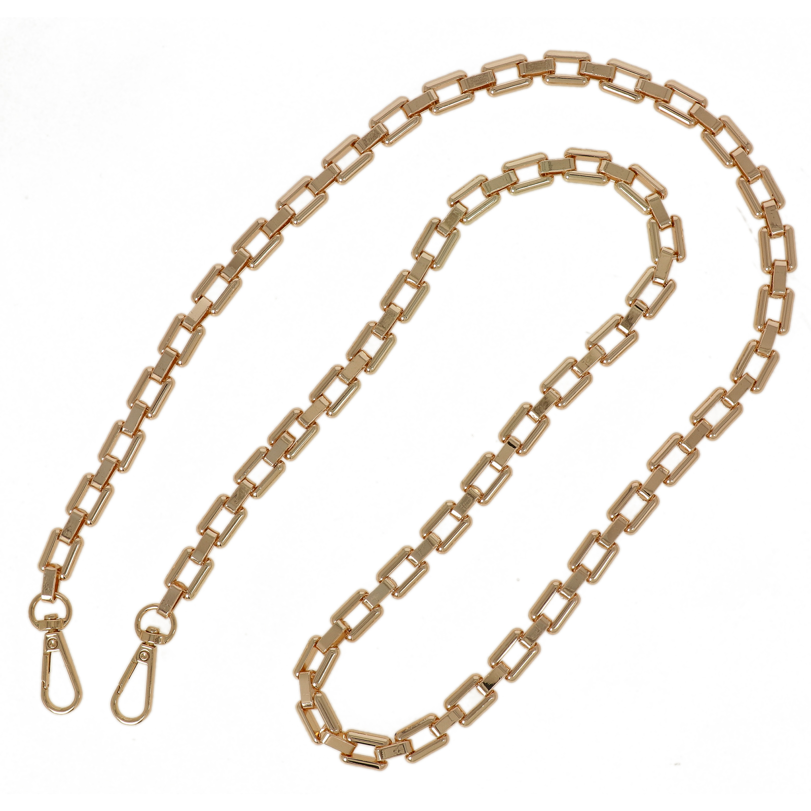bag chain gold 15x11mm - 110cm | 1pc