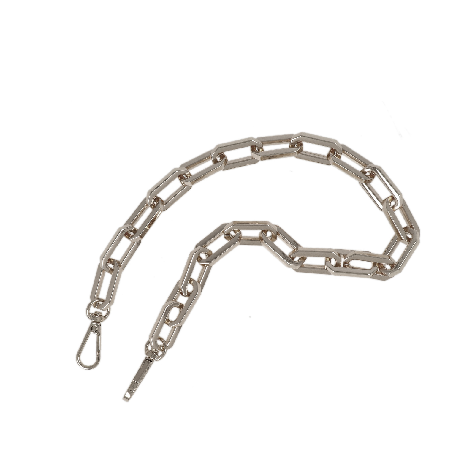 bag chain silver 28x14,5mm - 50cm | 1pc